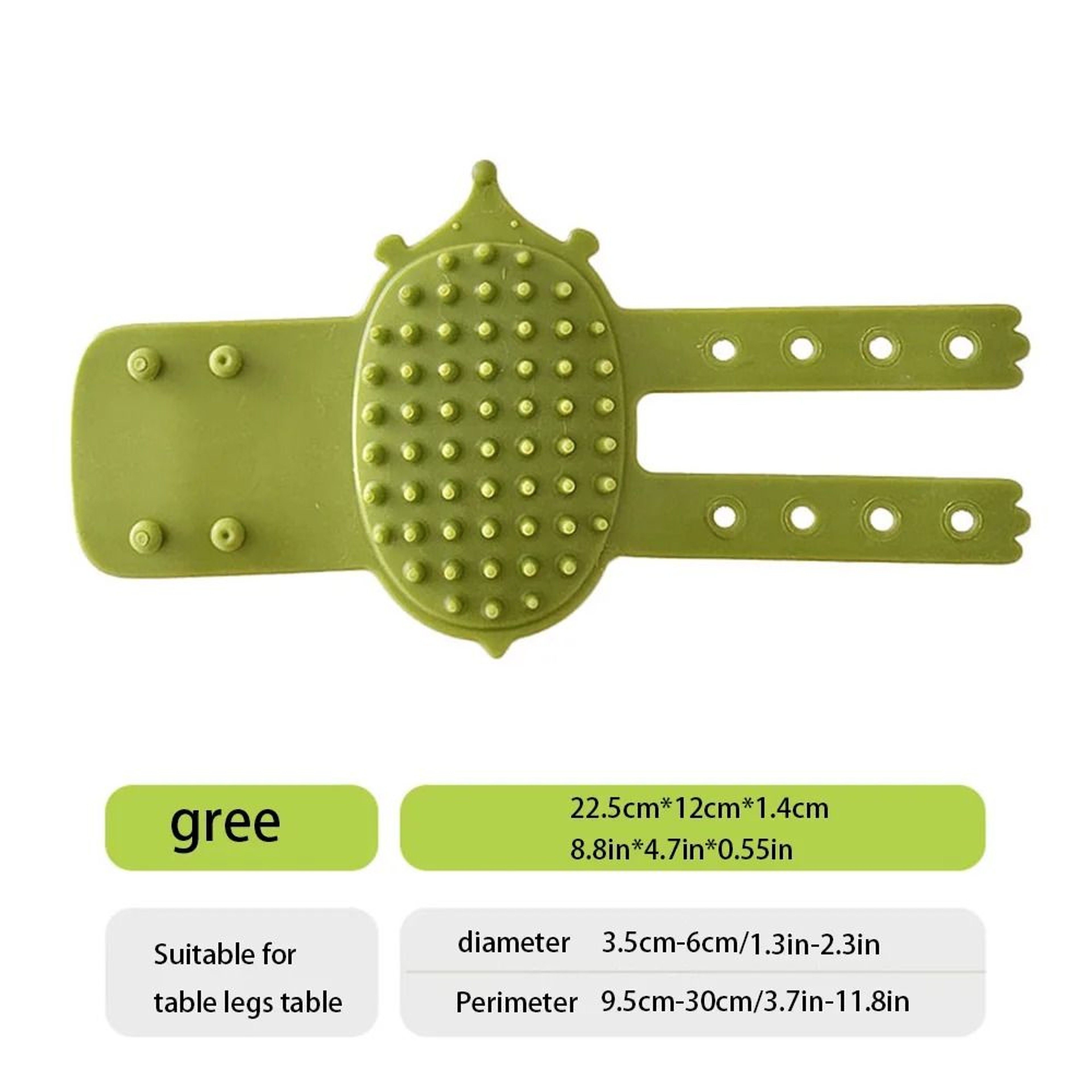 Pet Cat Hair Removal Massage Comb And Corner Self Grooming Rubbing Brush 3