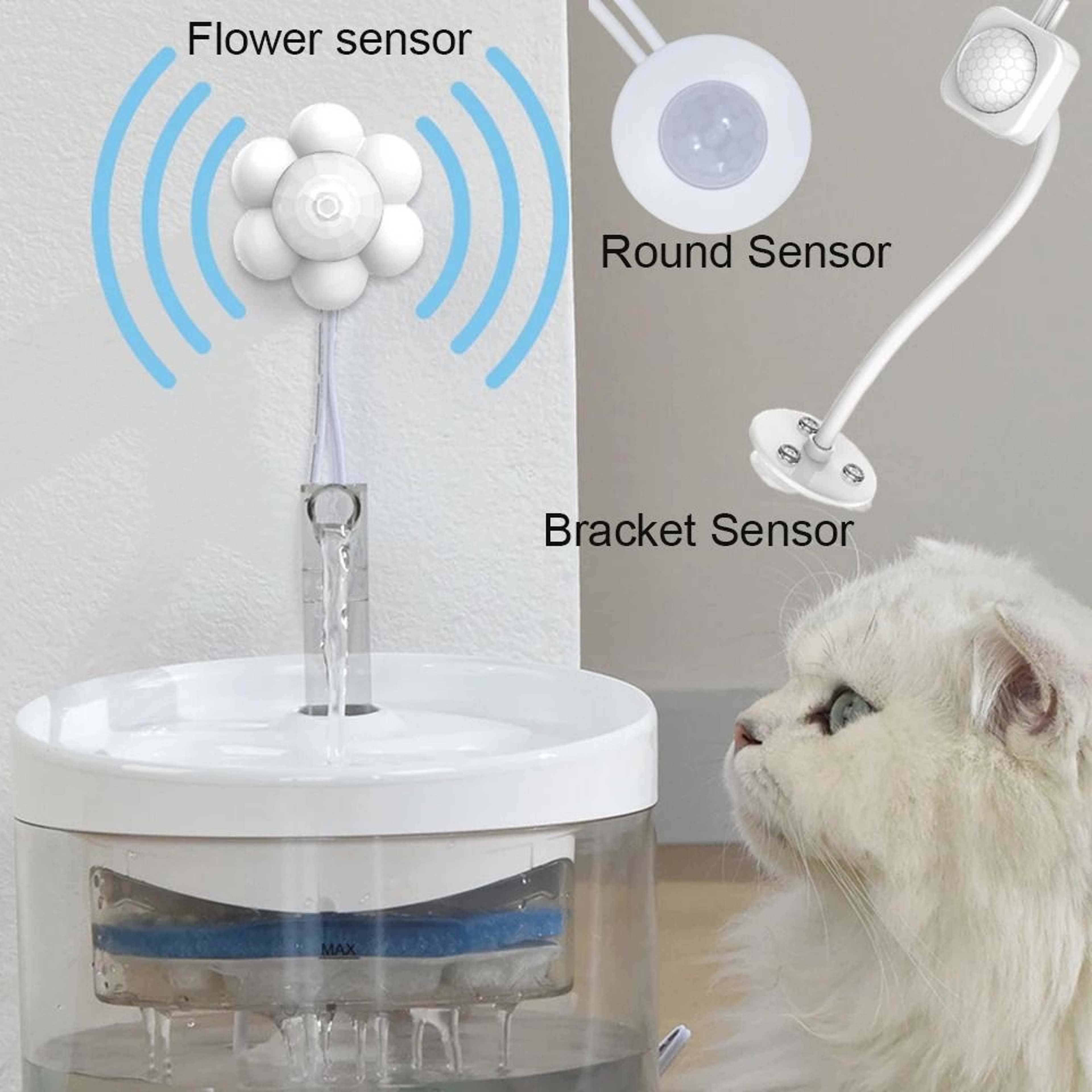Universal Motion Sensor Switch For Automatic Pet Water Fountain Dispenser 0