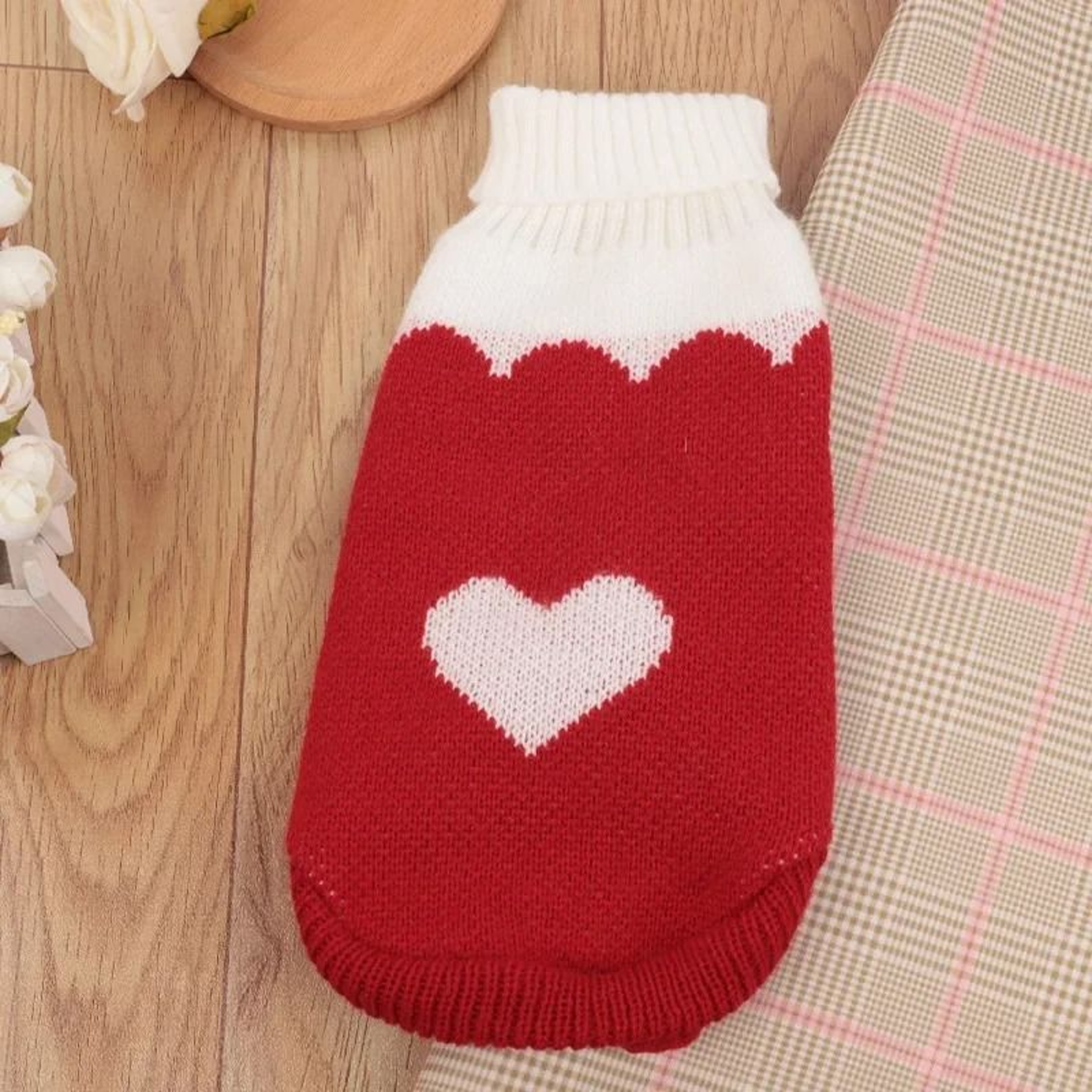 Fashion Winter Cat Sweater Vest Argyle Plaid Pullover For Sphynx And Indoor Cats 7
