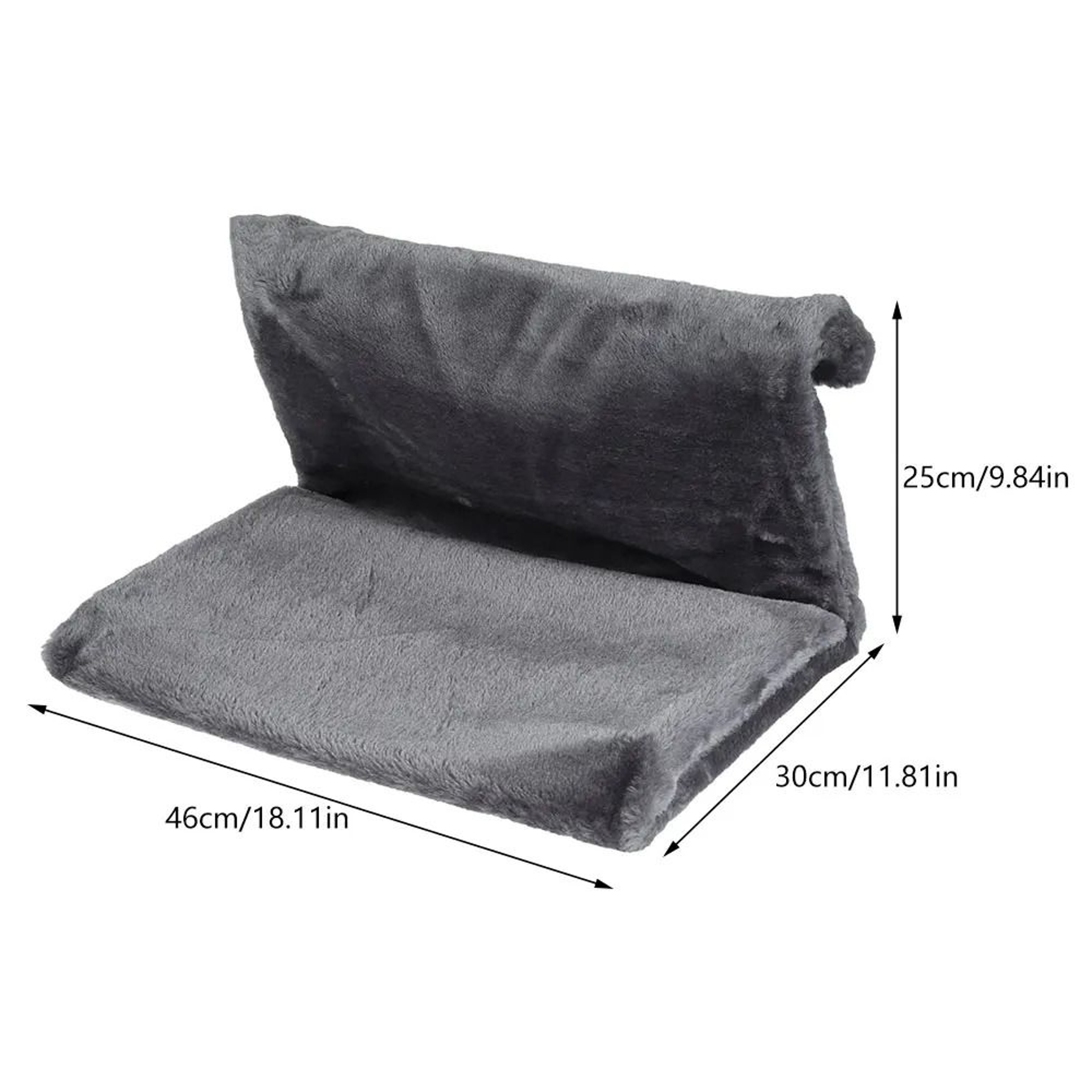 Hanging Cat Radiator Bed Luxury Warm Fleece Cradle Hammock With HeavyDuty Metal Frame 2