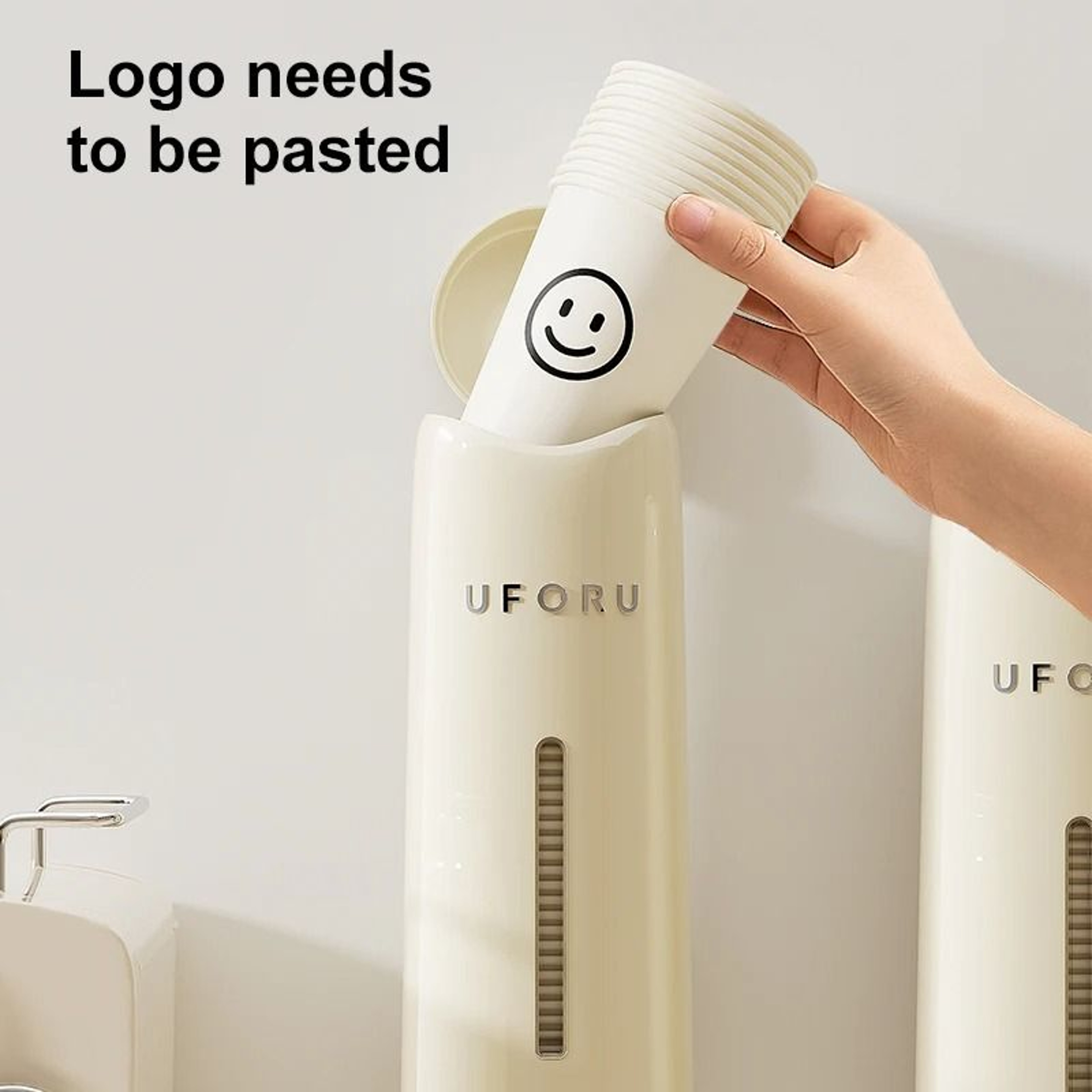 WallMounted PerforationFree Water Dispenser Cup Extractor 1