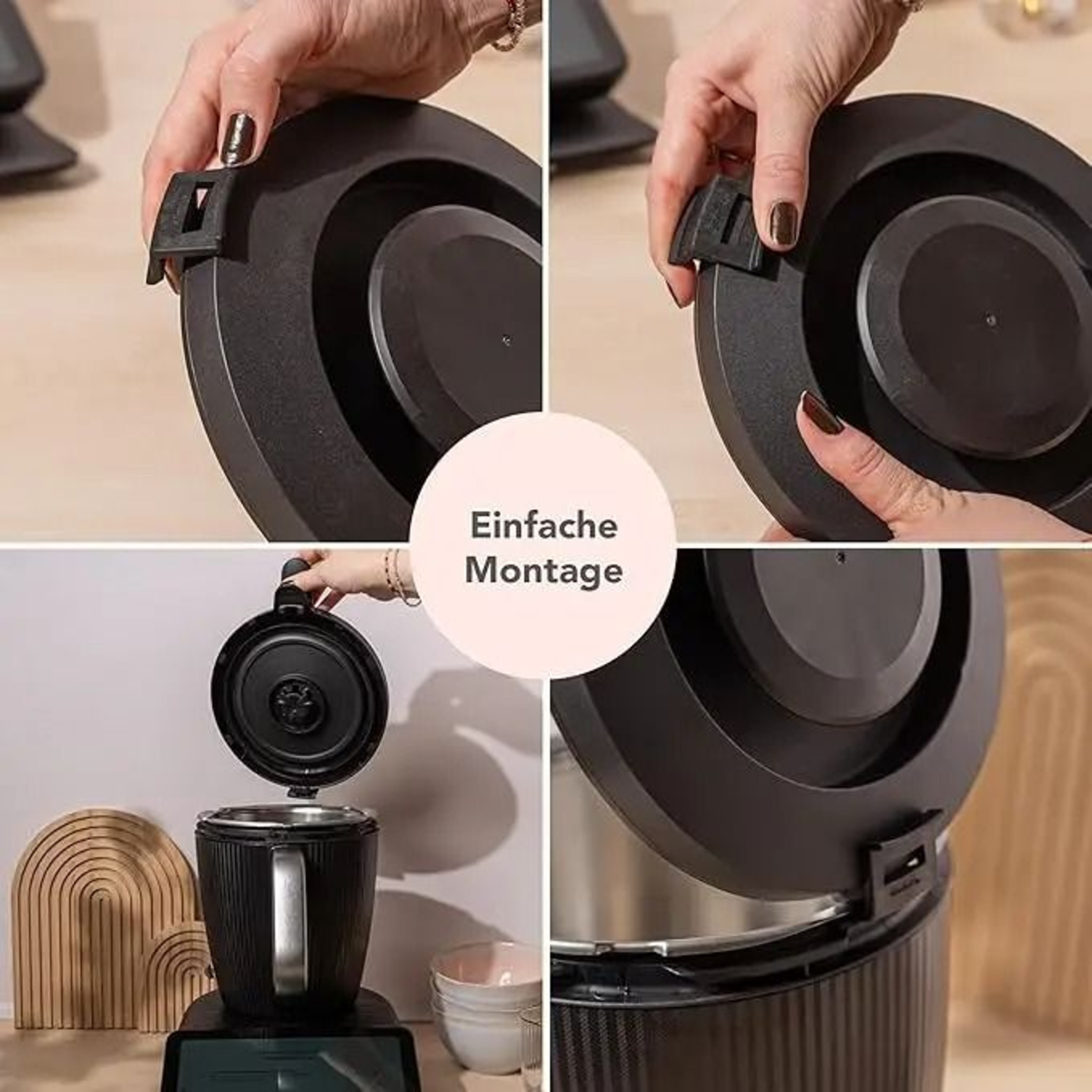 Lid Clip Lock Stabilizer Compatible With Thermomix TM7 3