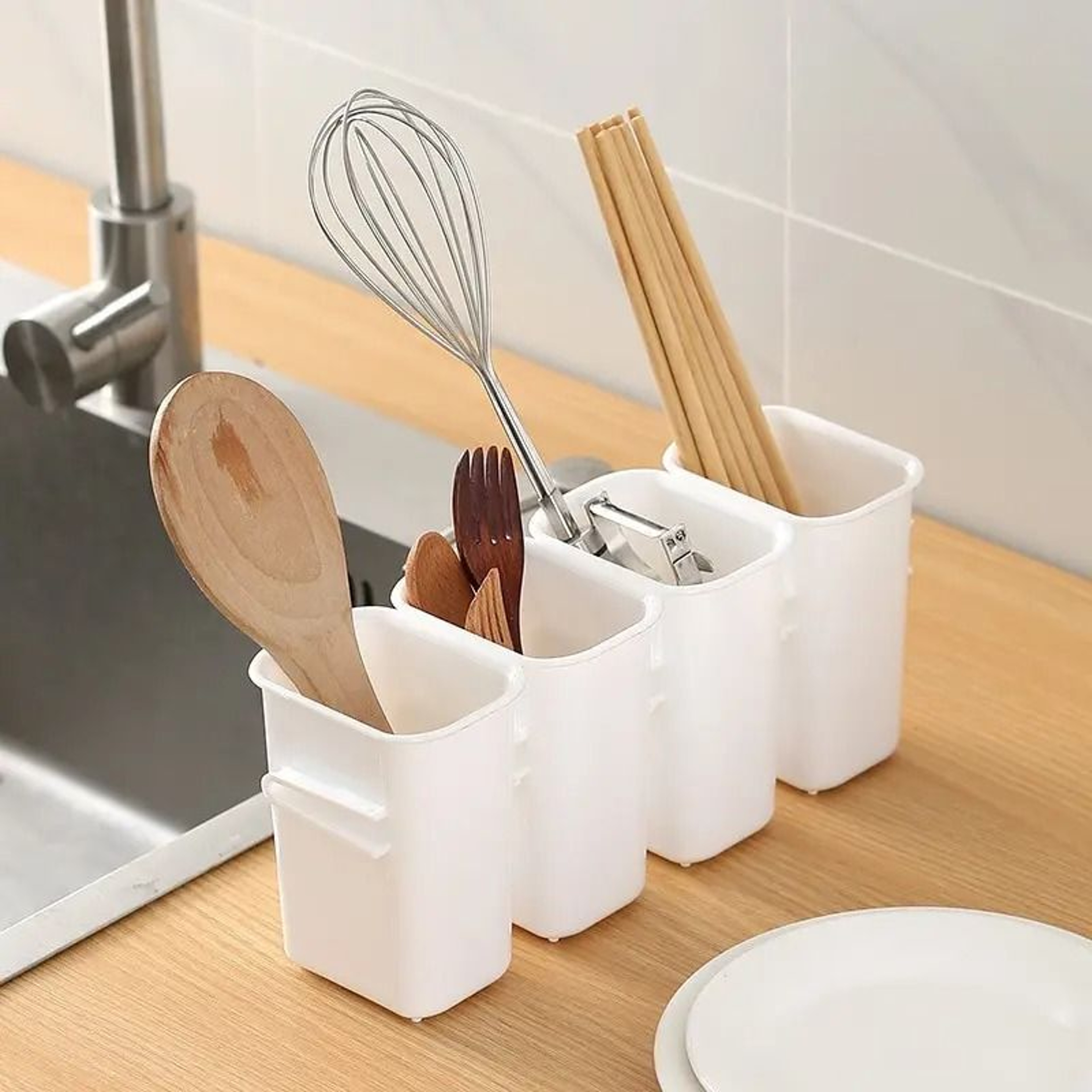 Vertical Refrigerator Side Door Food Classification Storage Boxes 1