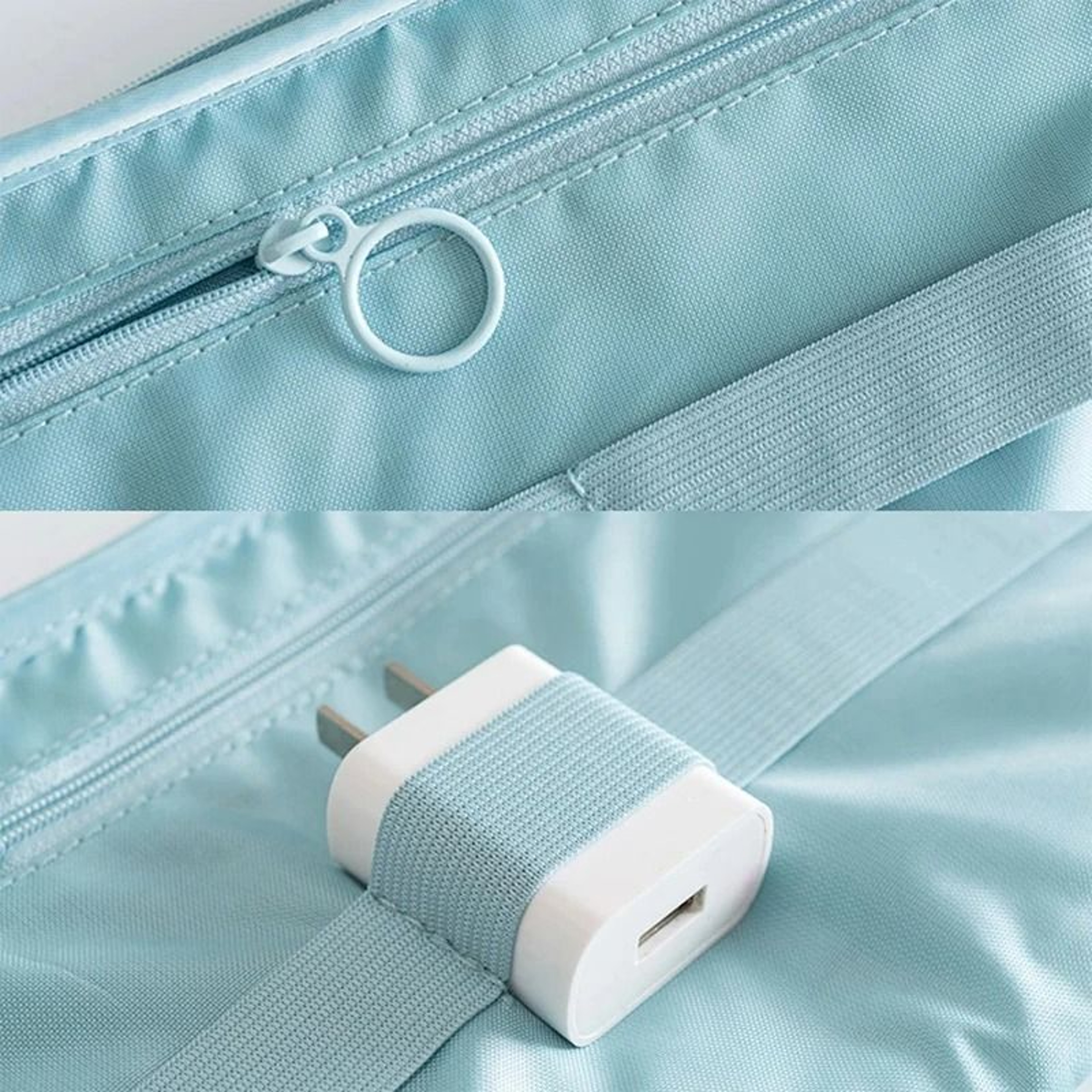Portable Waterproof Electronic Organizer Bag  Travel Cable Storage Pouch 4