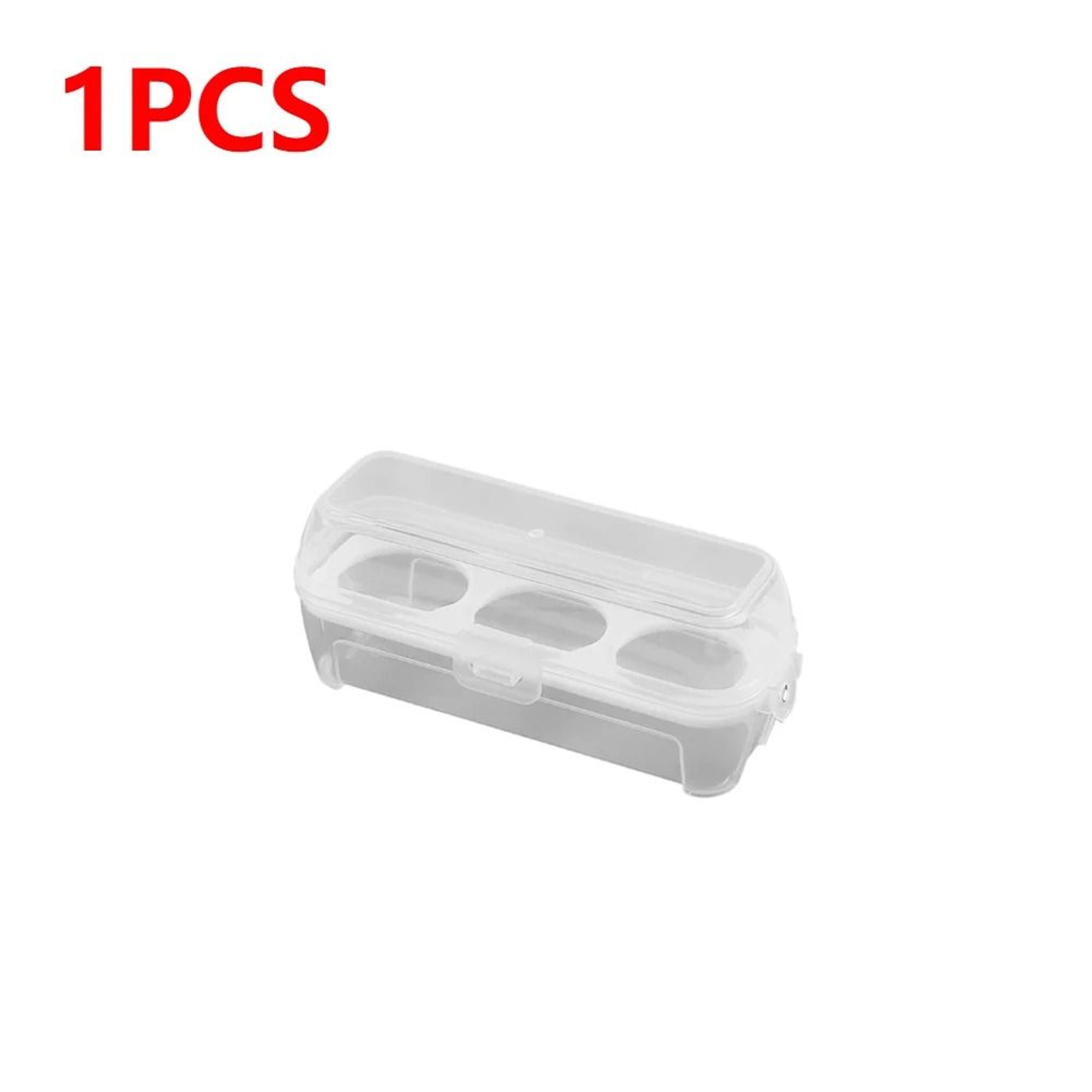 Transparent Shockproof Egg Holder Case With Protective Locking Lid 6