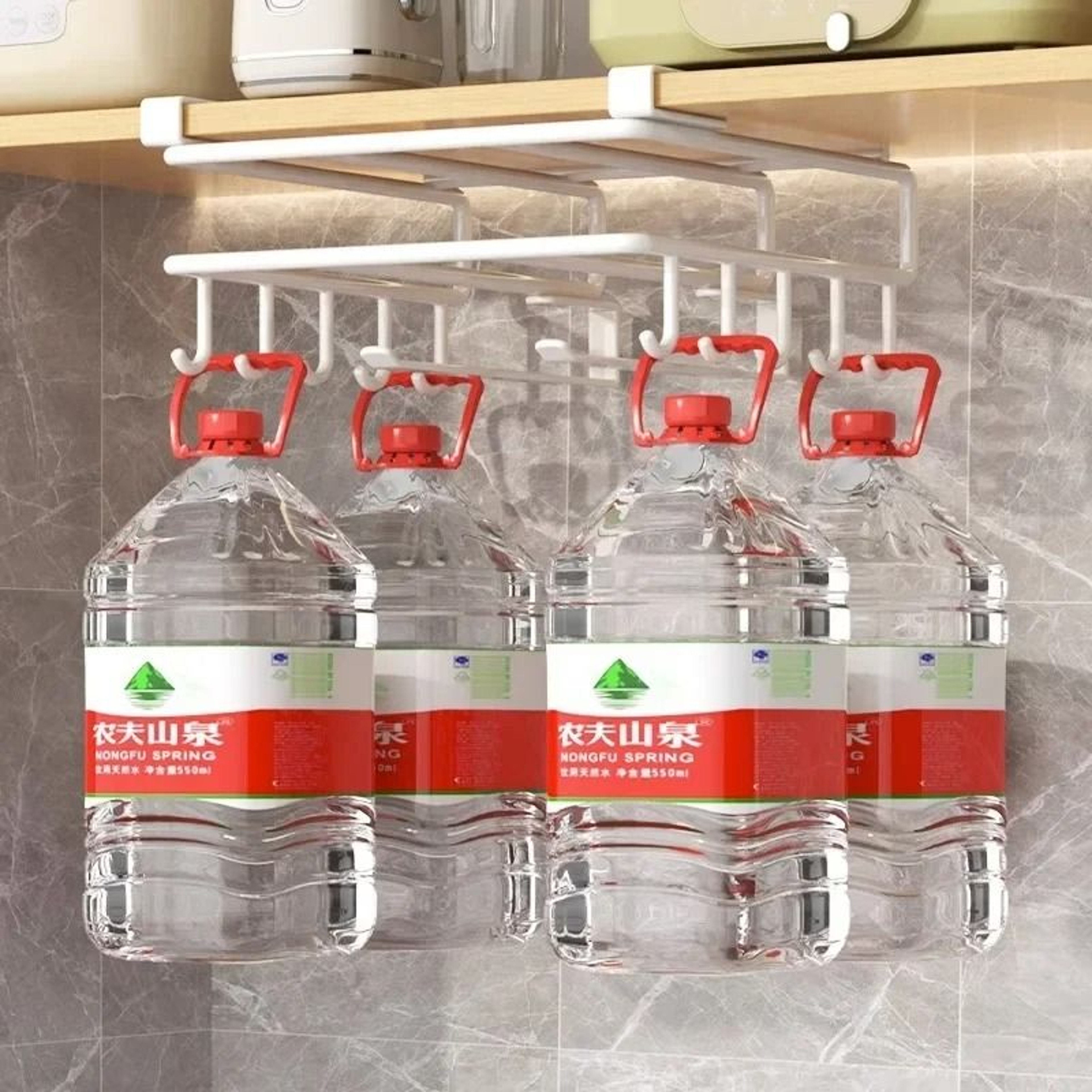 MultiFunctional Metal UnderShelf Kitchen Cabinet Organizer 3