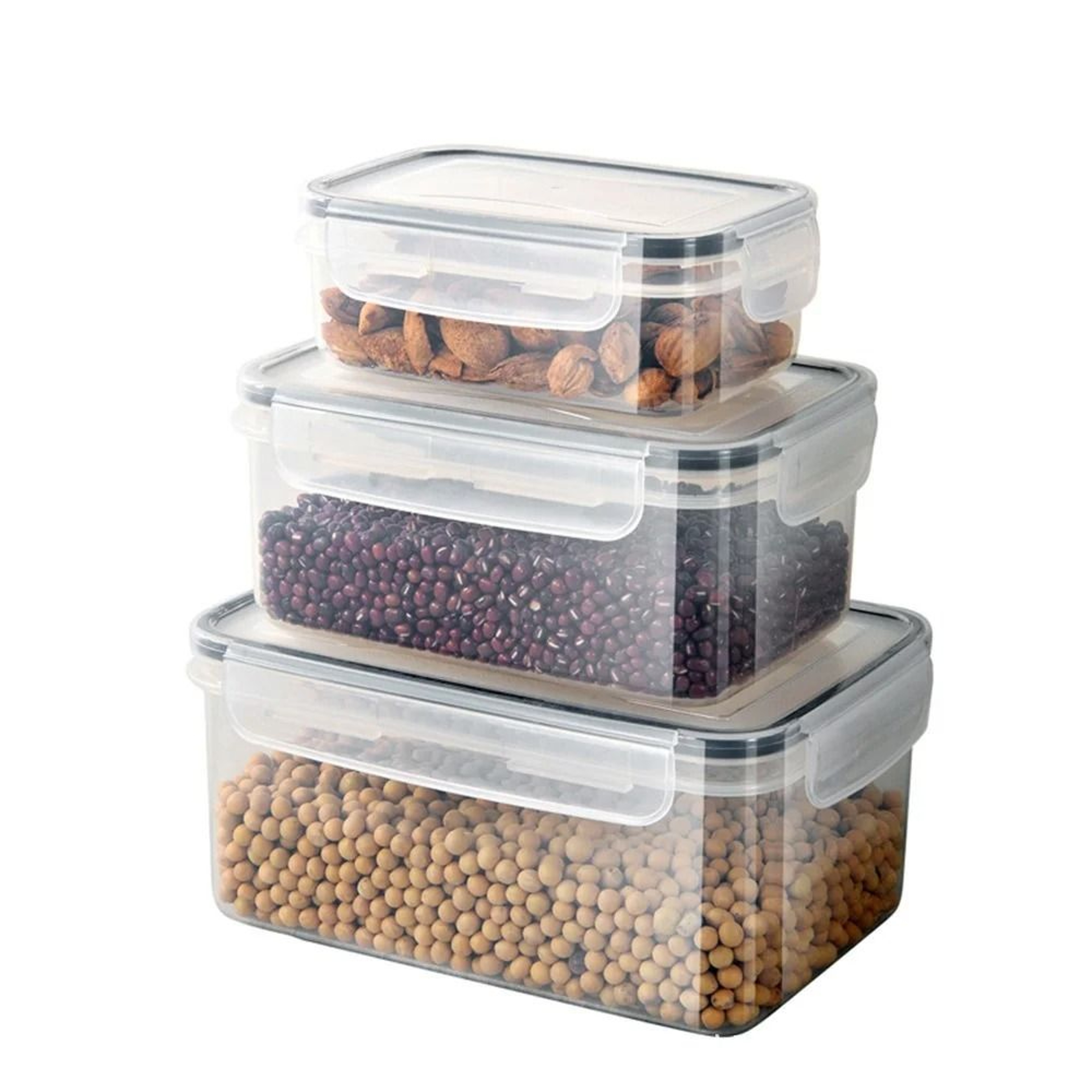 10Piece Premium Kitchen Food Storage Containers Set With Labels  Marker 7
