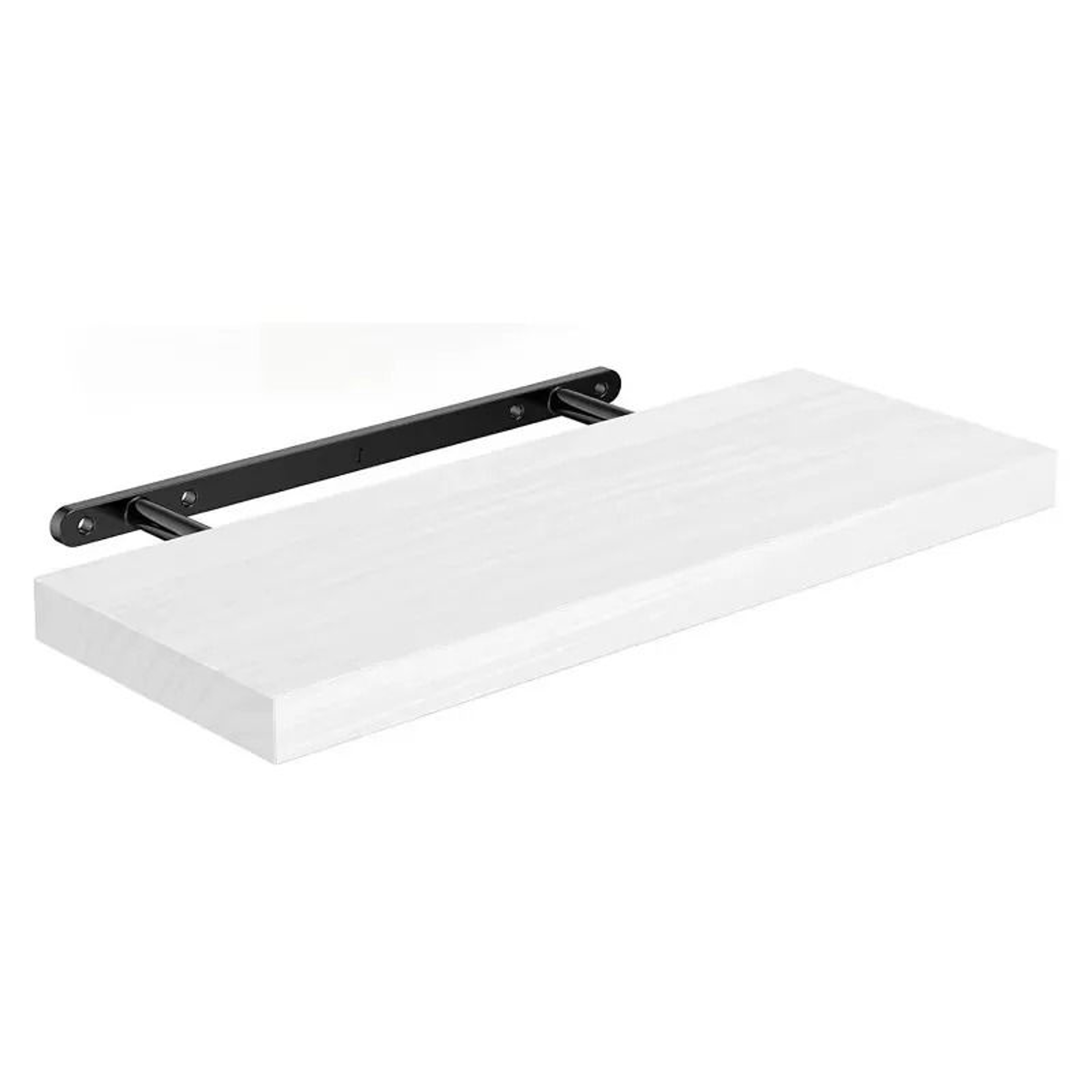 Premium Solid Wood Floating Shelf  WallMounted Display Organizer 4