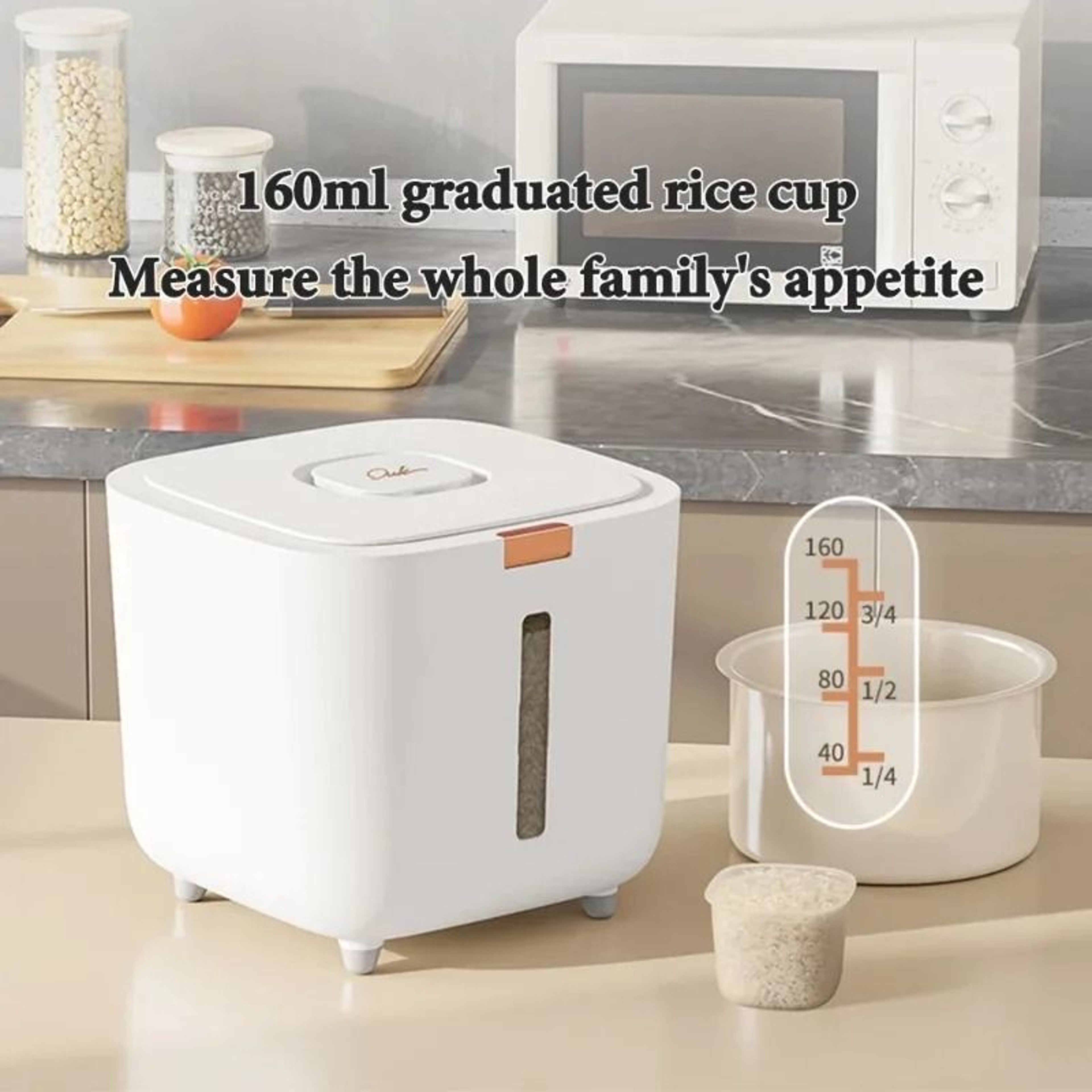 InsectProof  MoistureProof Rice Box  Sealed Grain Storage Container 3