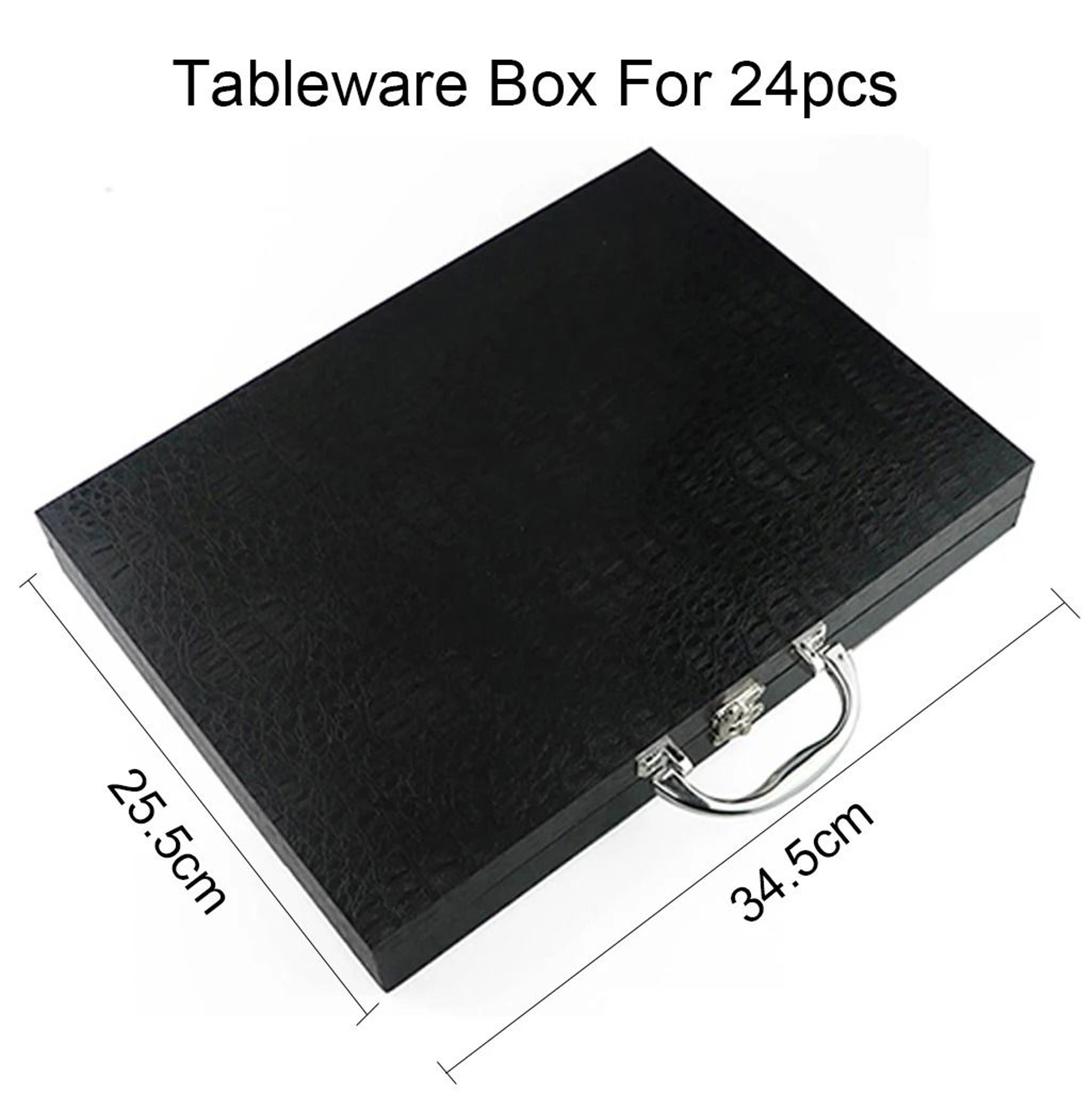 Premium Antioxidative Wooden Tableware Gift Box  1624 Pcs Cutlery Storage  Collection Case 1