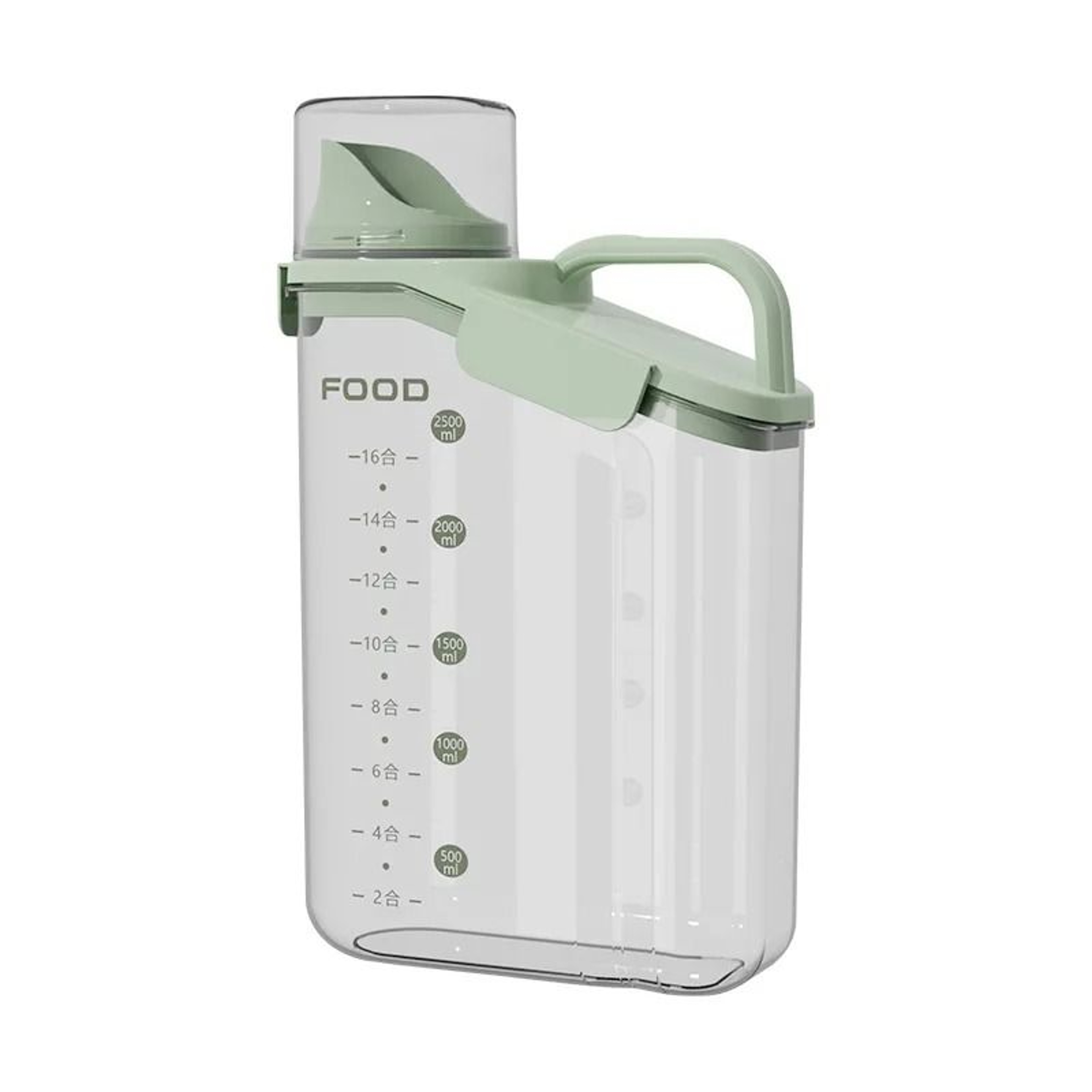 MoistureProof Storage Container For Grains  Pet Food  Transparent Sealed Dry Food Storage Jar 7