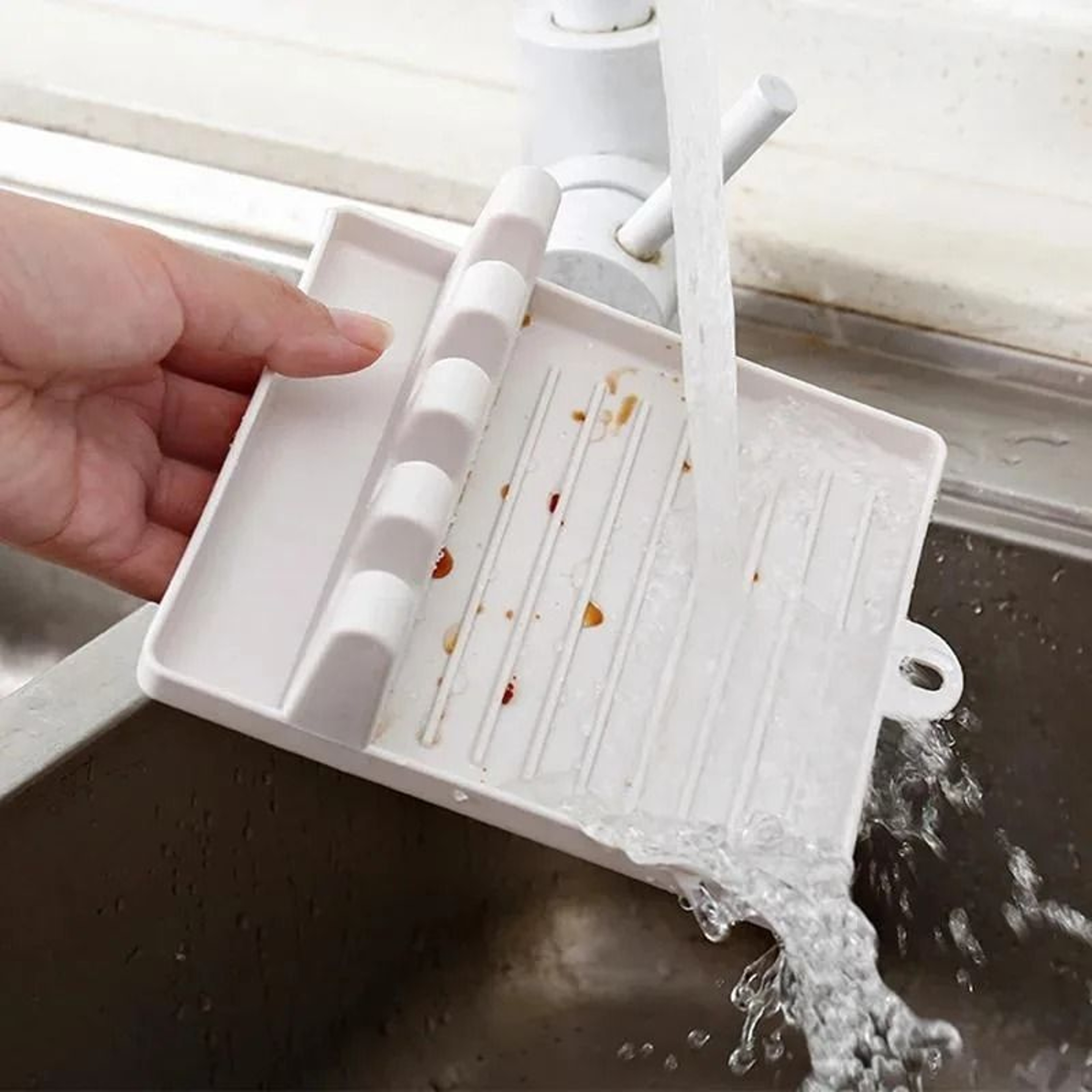 Multifunctional Kitchen Spoon Rest  Spatula Holder  NonSlip Cooking Utensil Organizer Pad 5