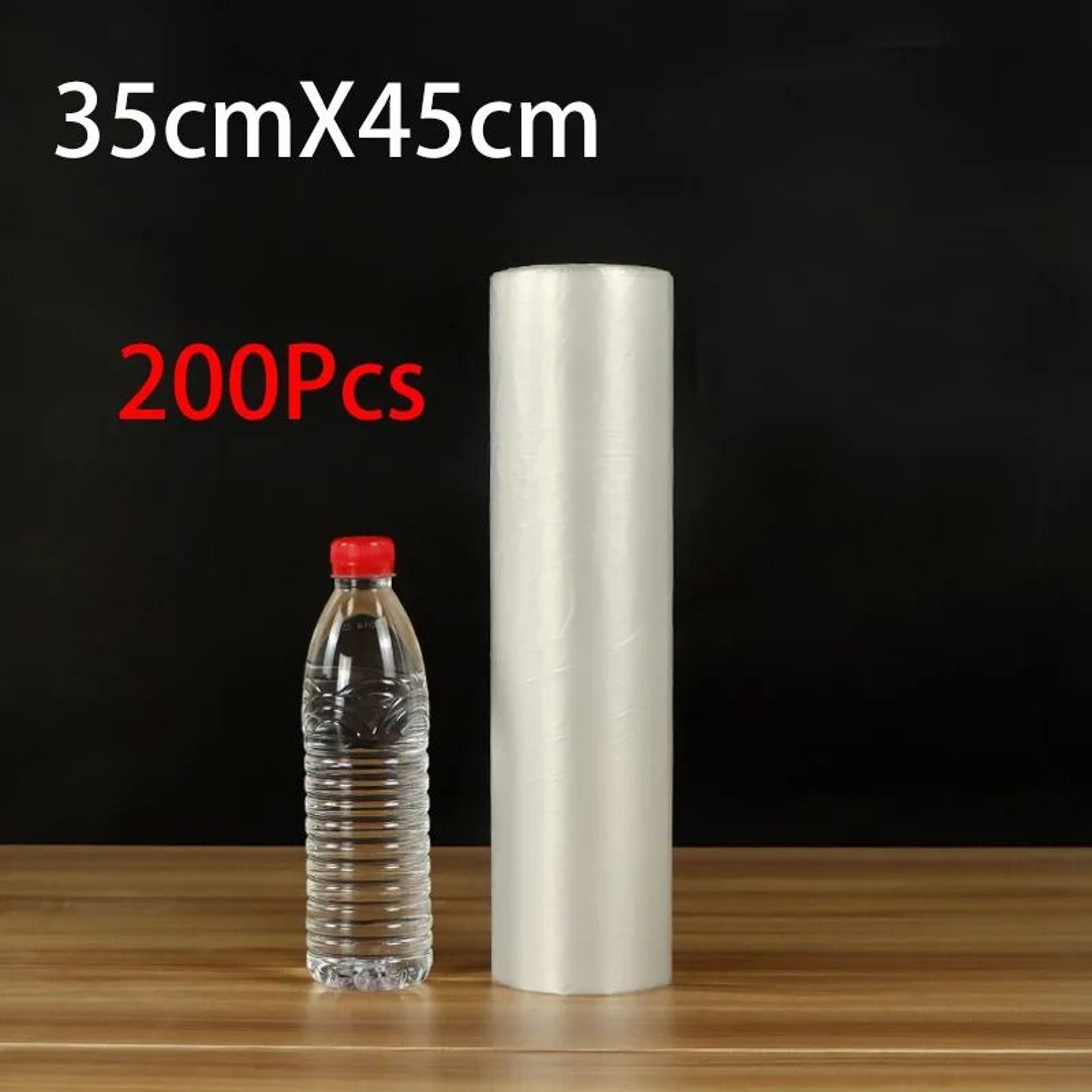 EcoFriendly Food FreshKeeping Bag Roll  800g Large HeavyDuty Kitchen Freezer  Supermarket Pouch Set 7