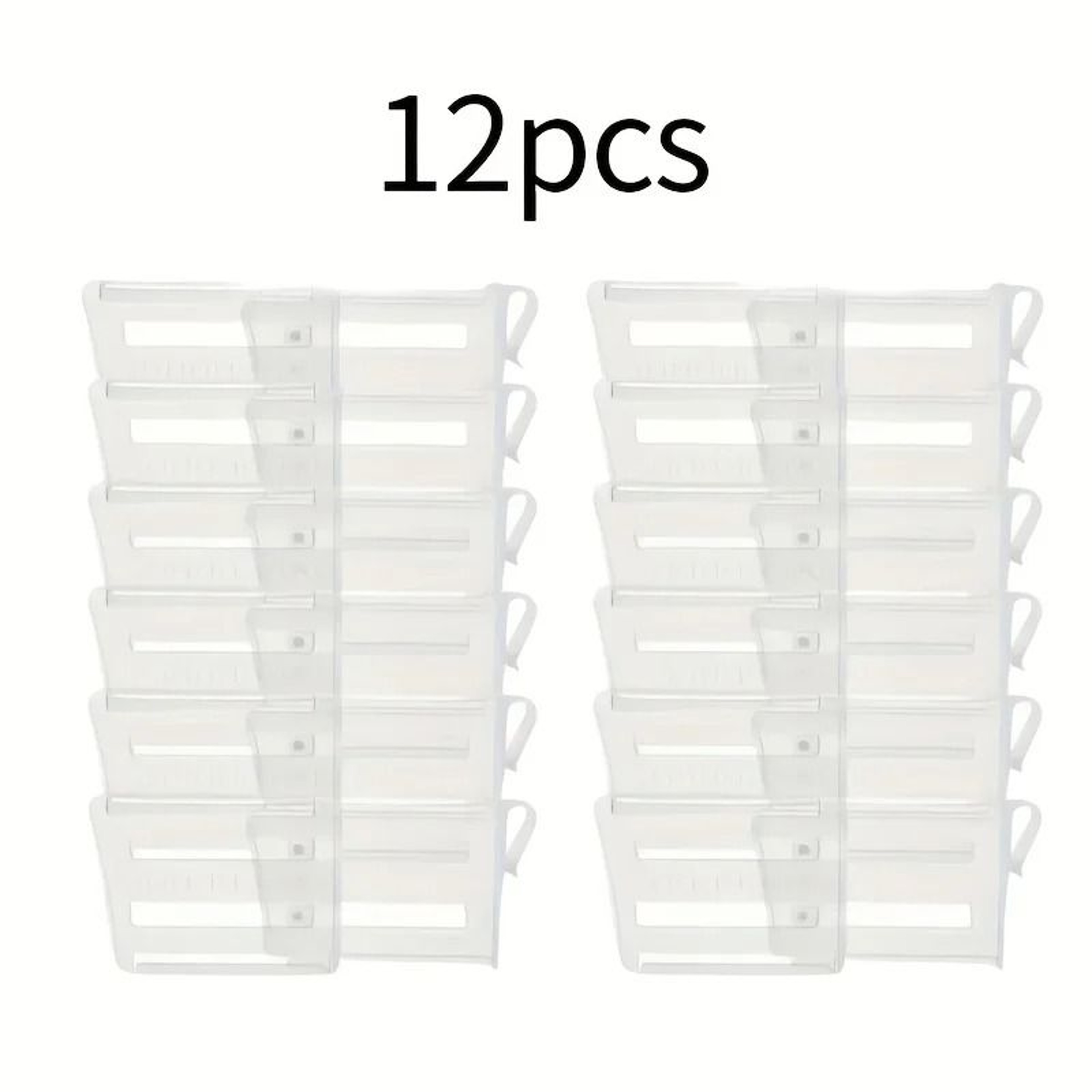 Adjustable Refrigerator Space Divider  Expandable ClipOn Side Door Drink  Sauce Organizer Set 8