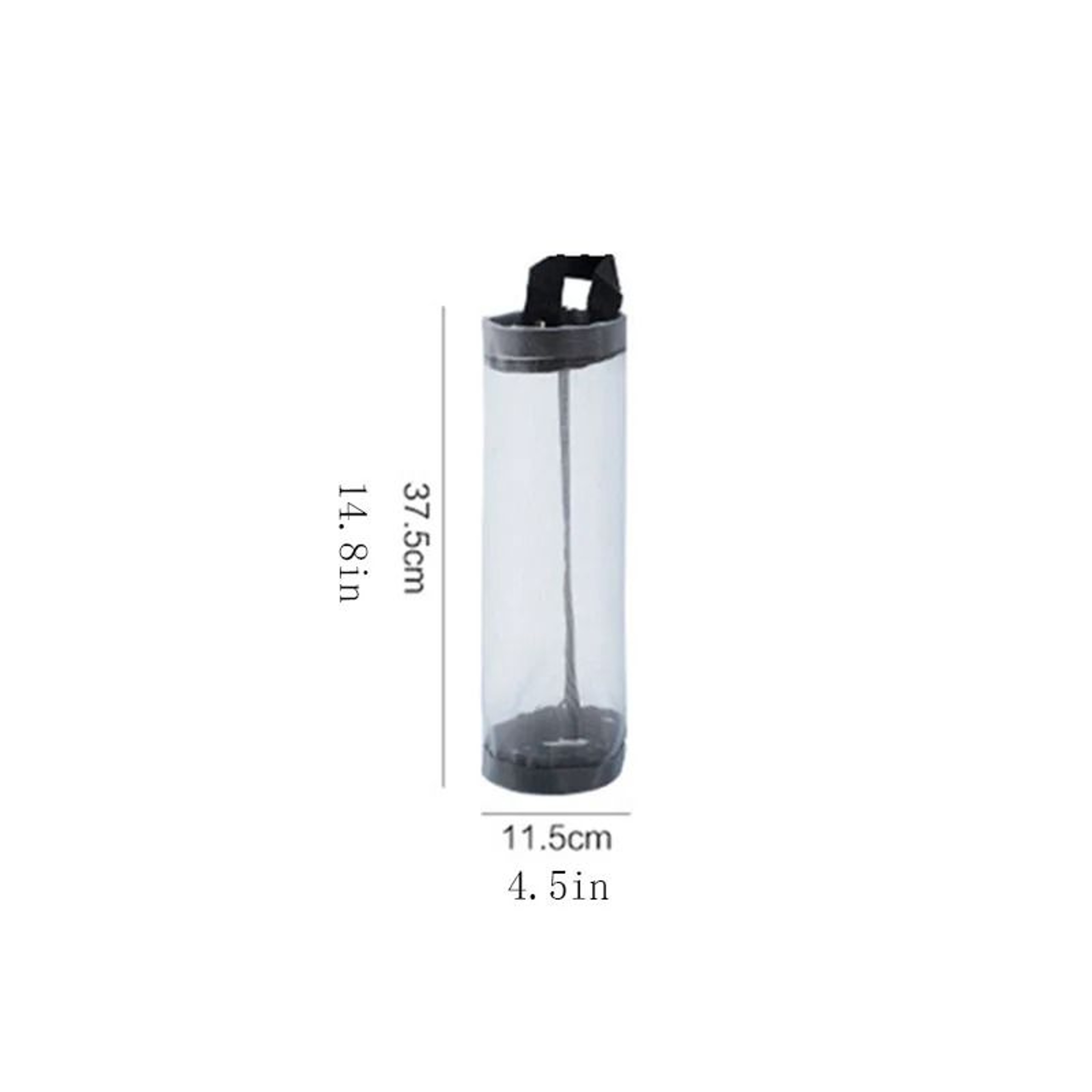 WallMounted Trash Bag Dispenser  HighCapacity Nylon Storage Pouch  Grocery Bag Organizer 5