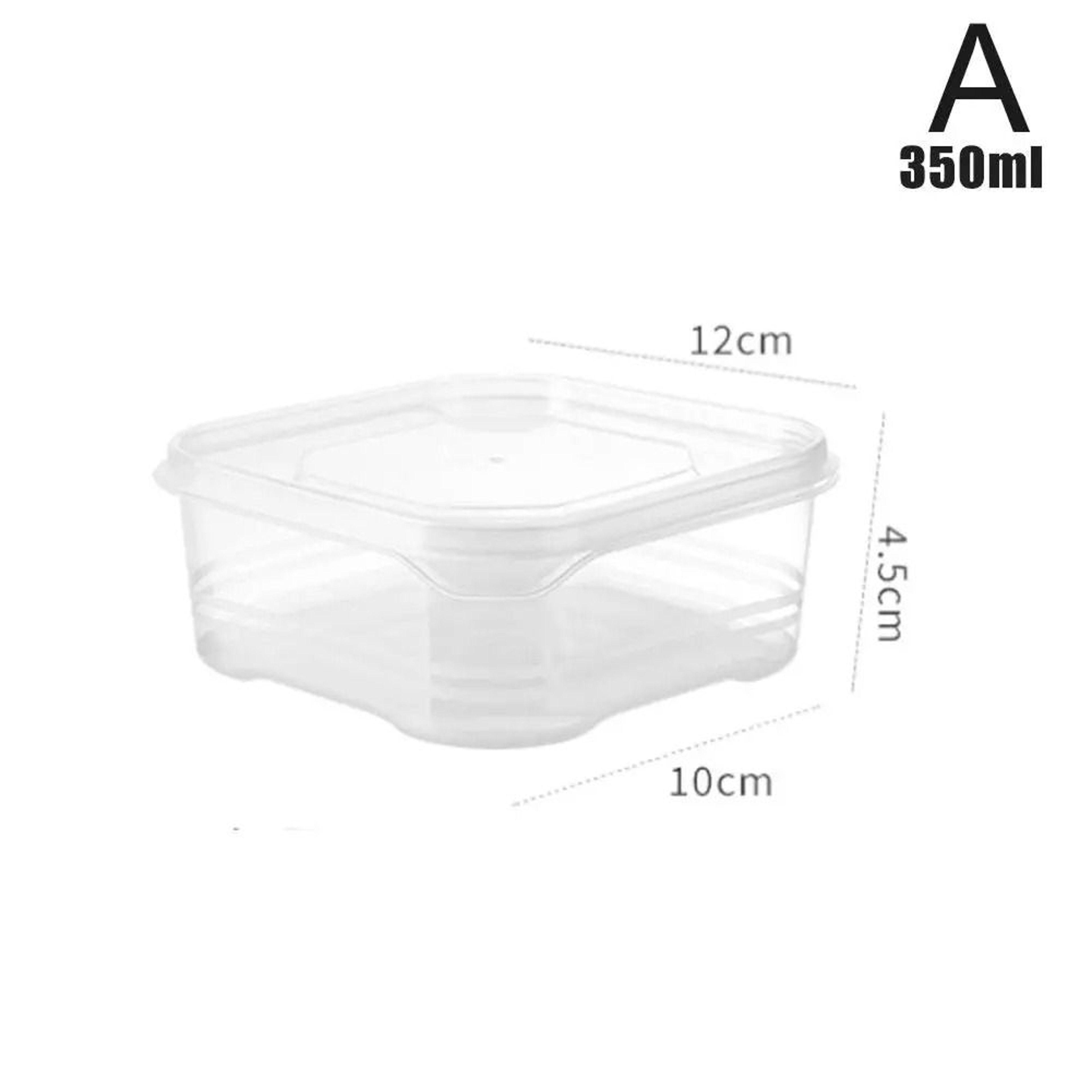 Home Refrigerator Dumpling Box  Rectangular Plastic Sealed Storage Container 7