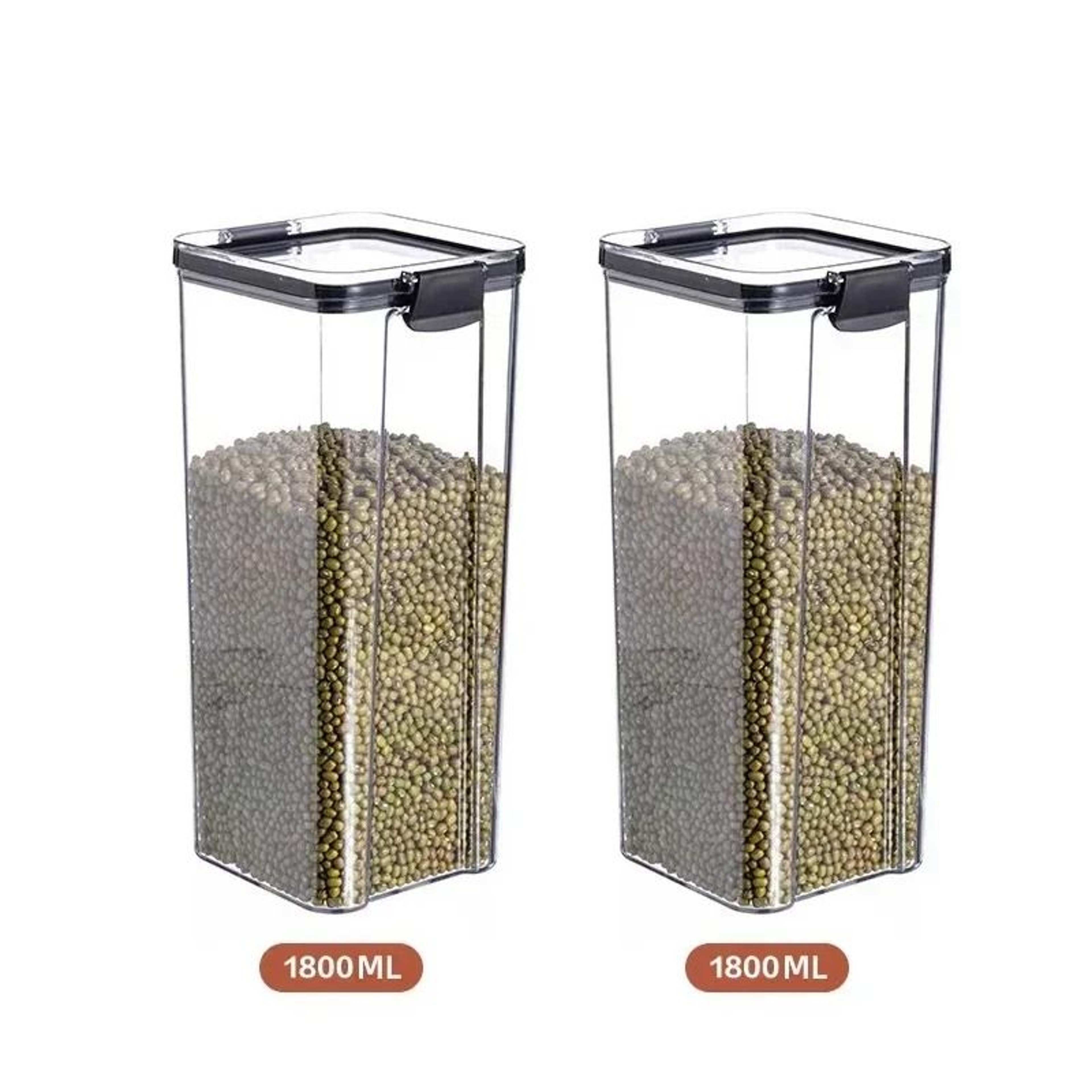 Stackable Sealed Kitchen Jars And Multigrain Food Storage Containers 19