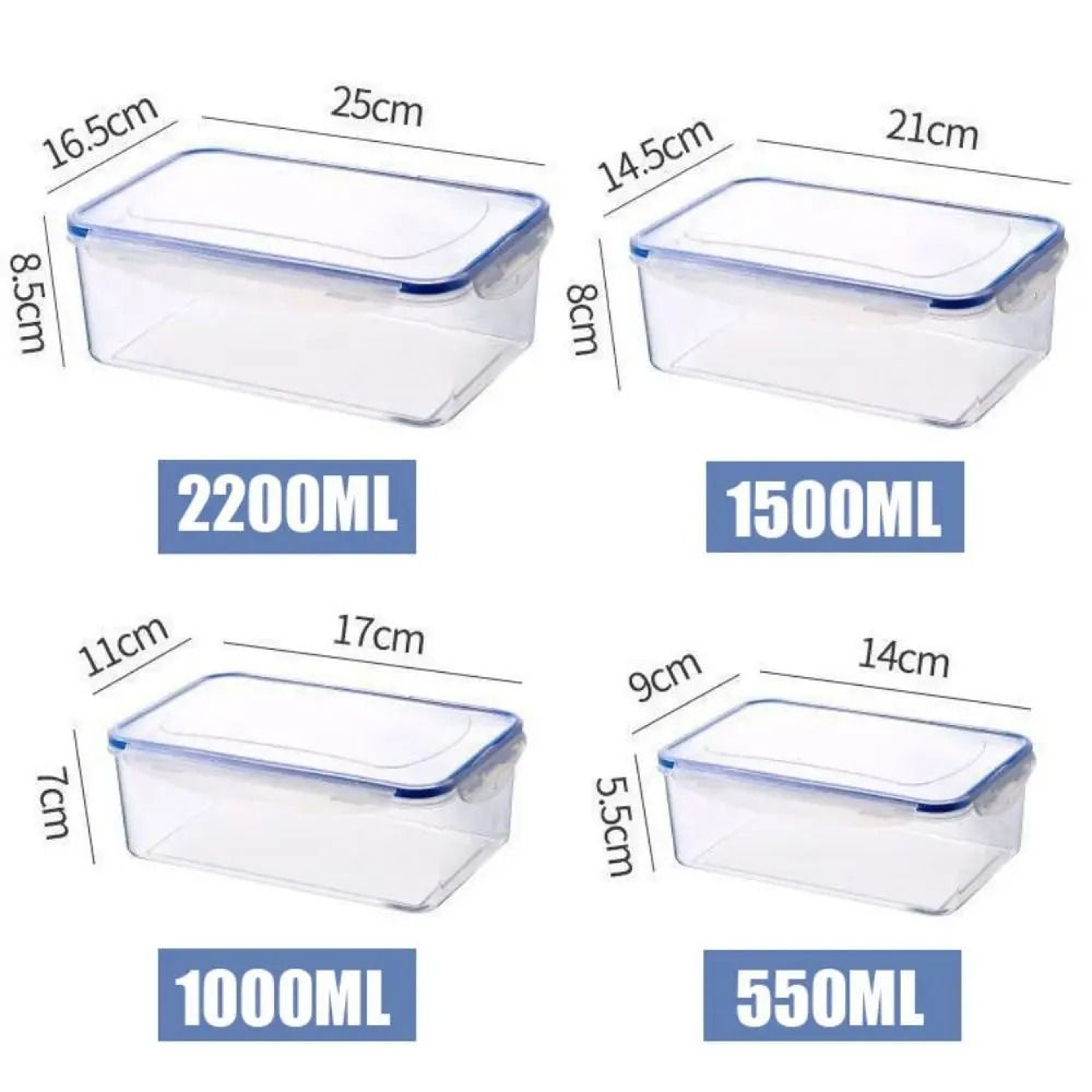 Premium Stackable Refrigerator Storage Box  FreshKeeping Food Container Fleet 9