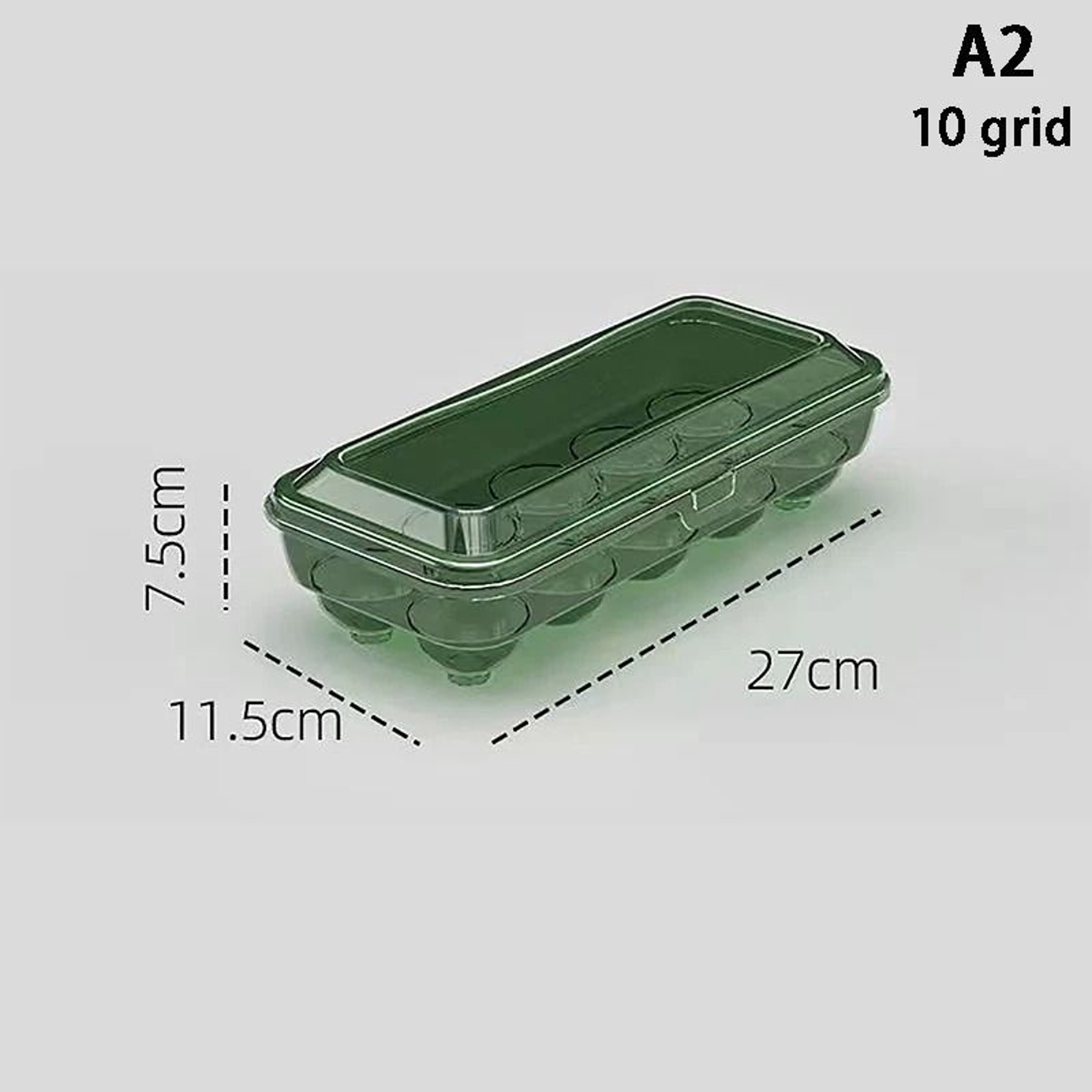 Transparent Egg Storage Box  Refrigerator FreshKeeping Container 7