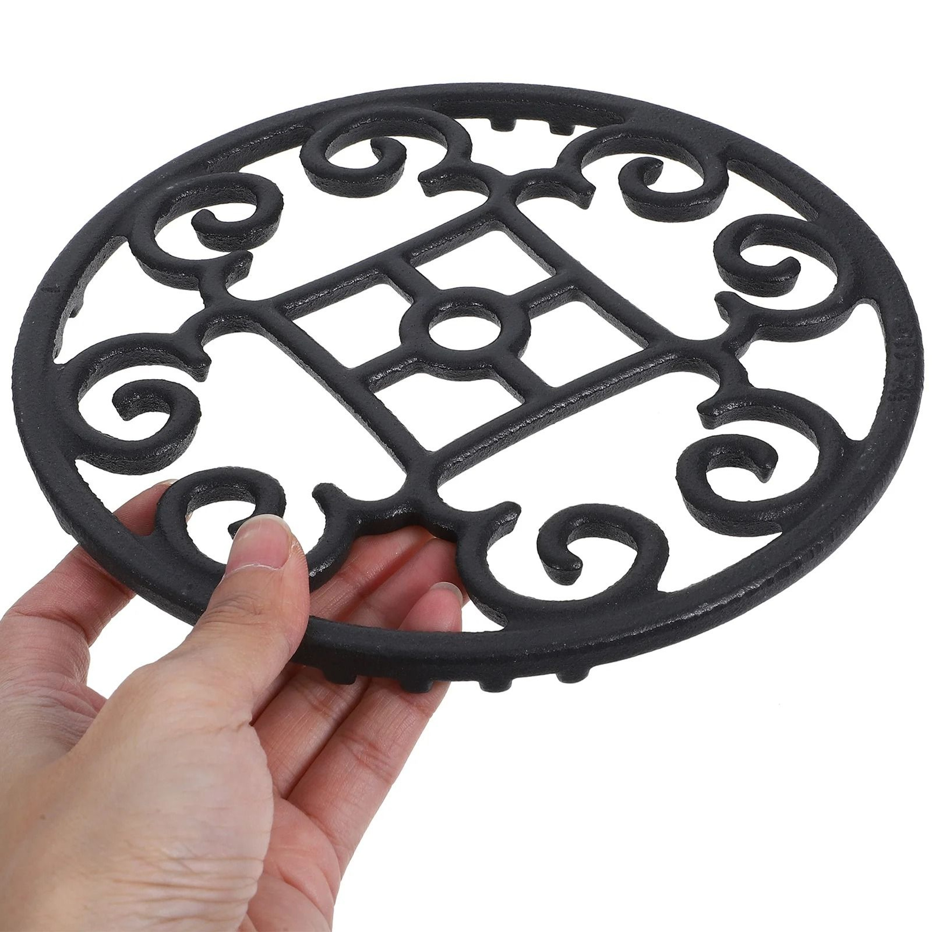 HeavyDuty Iron NonSlip Wok Ring  Kitchen Stove Pot Rack Holder 4