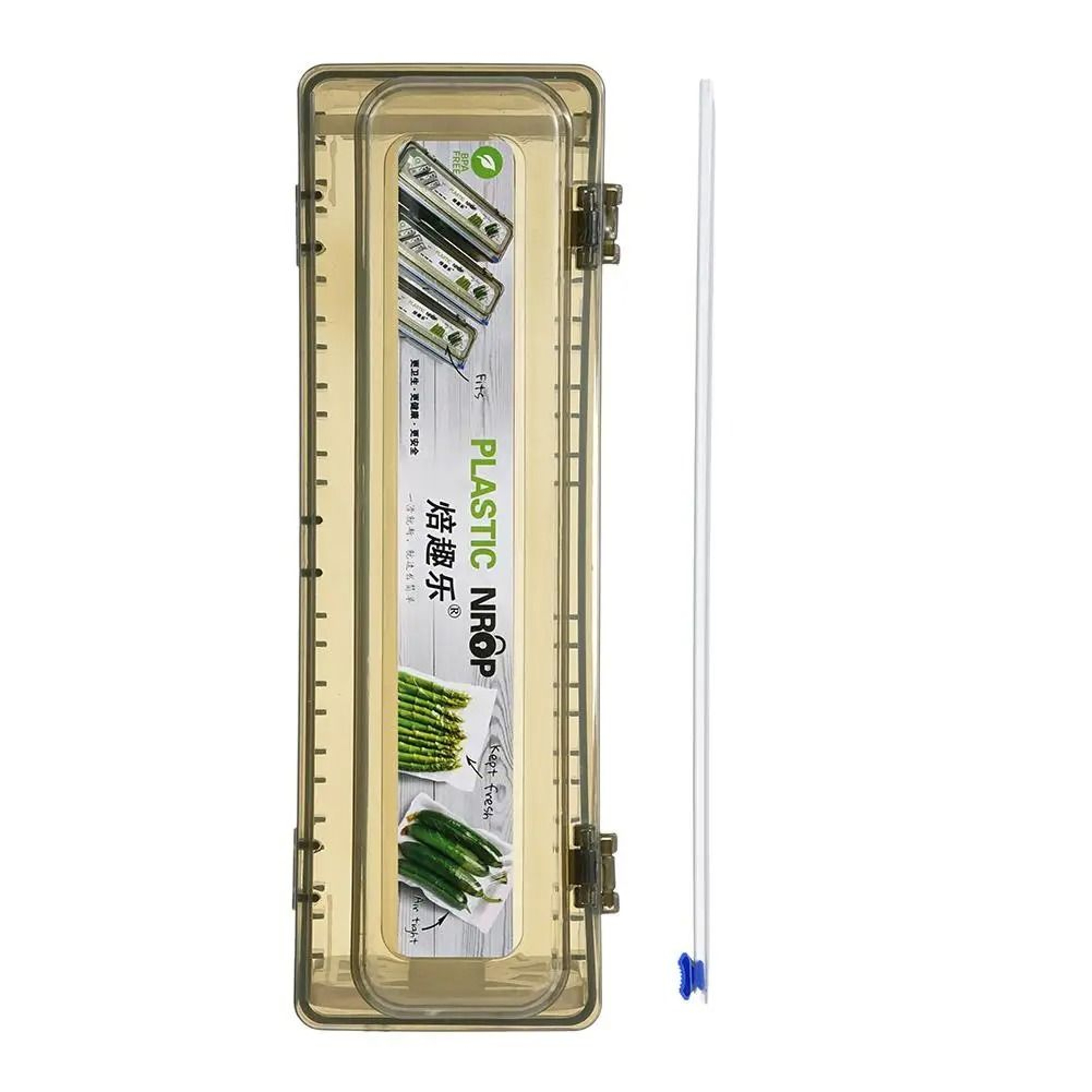 Plastic Food Cling Wrap And Aluminum Foil Dispenser Storage Holder 6