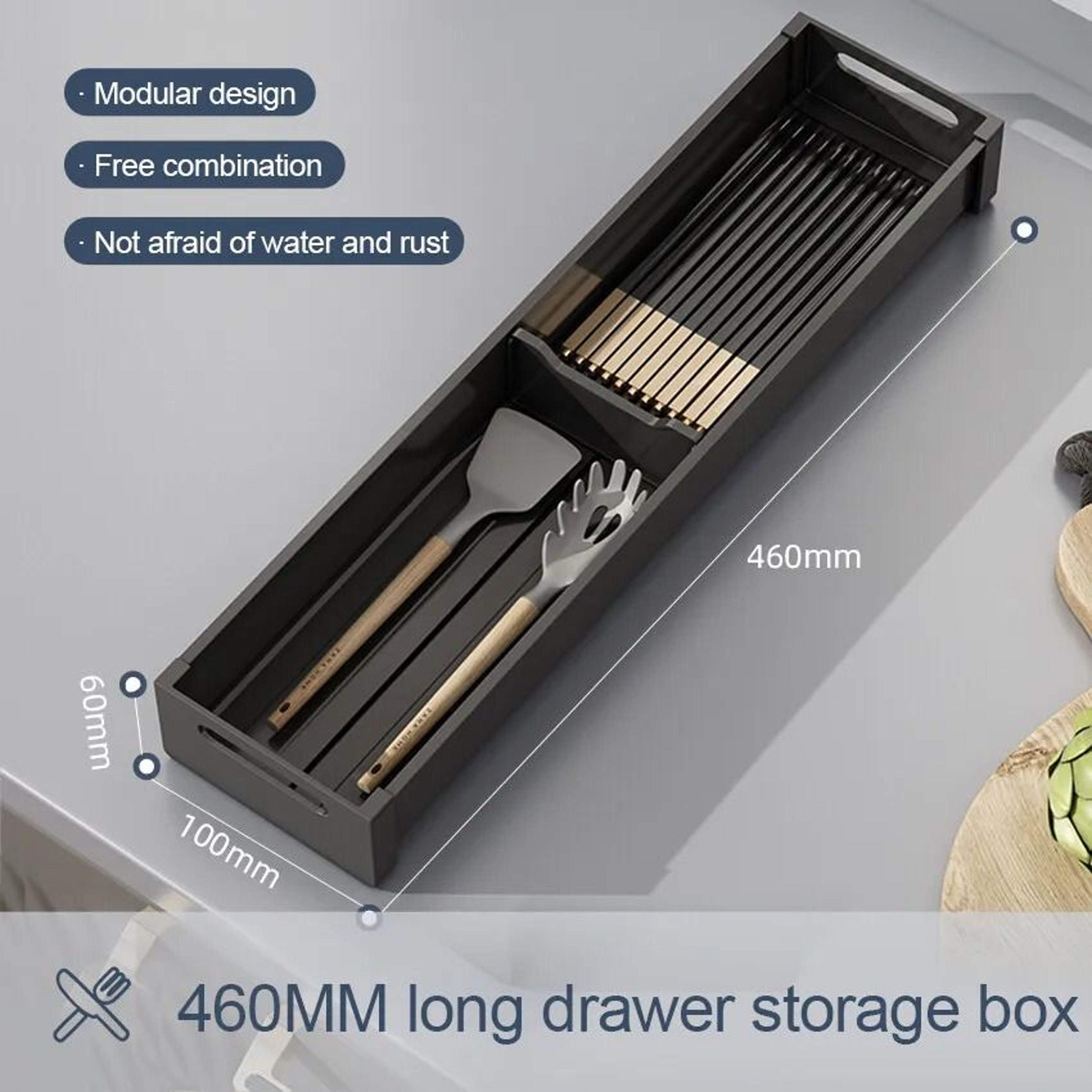 Adjustable Retractable Kitchen Dish Rack And Cabinet Drawer Drying Organizer 8