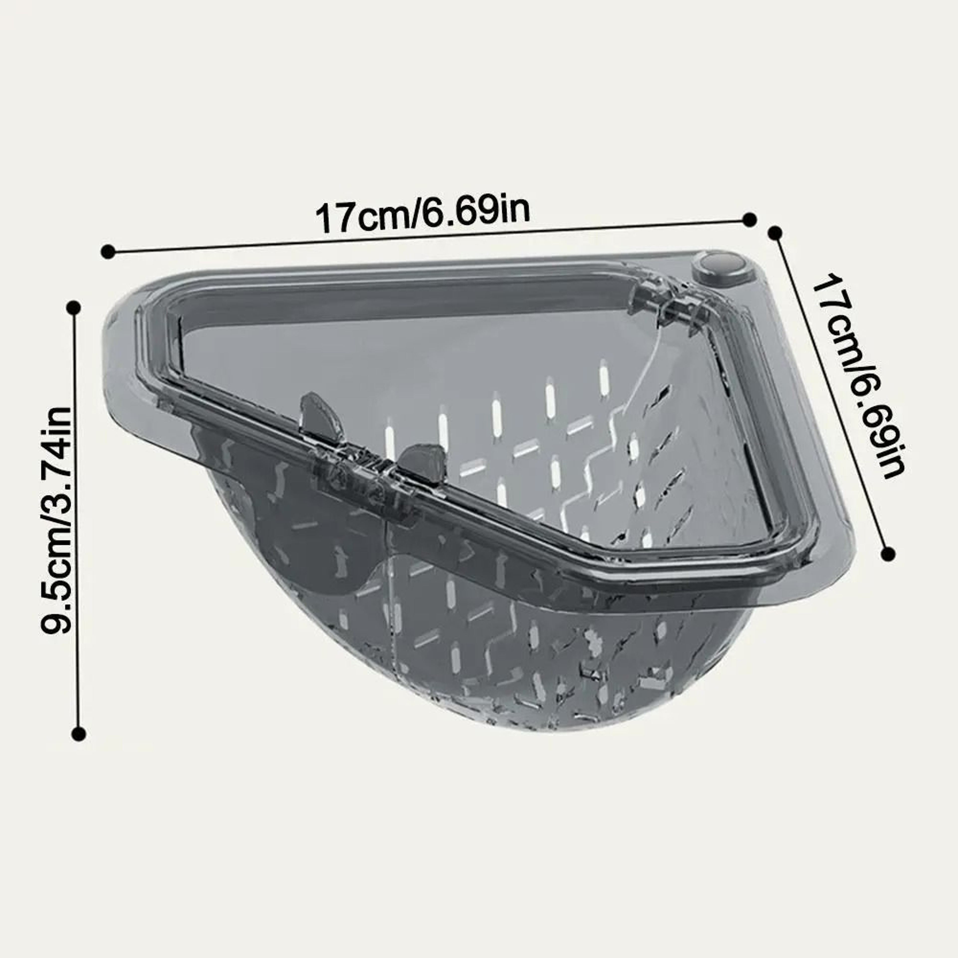 Separate AntiLeak Sink Drain Basket Filter With Detachable Magnetic Bottom Cover 5