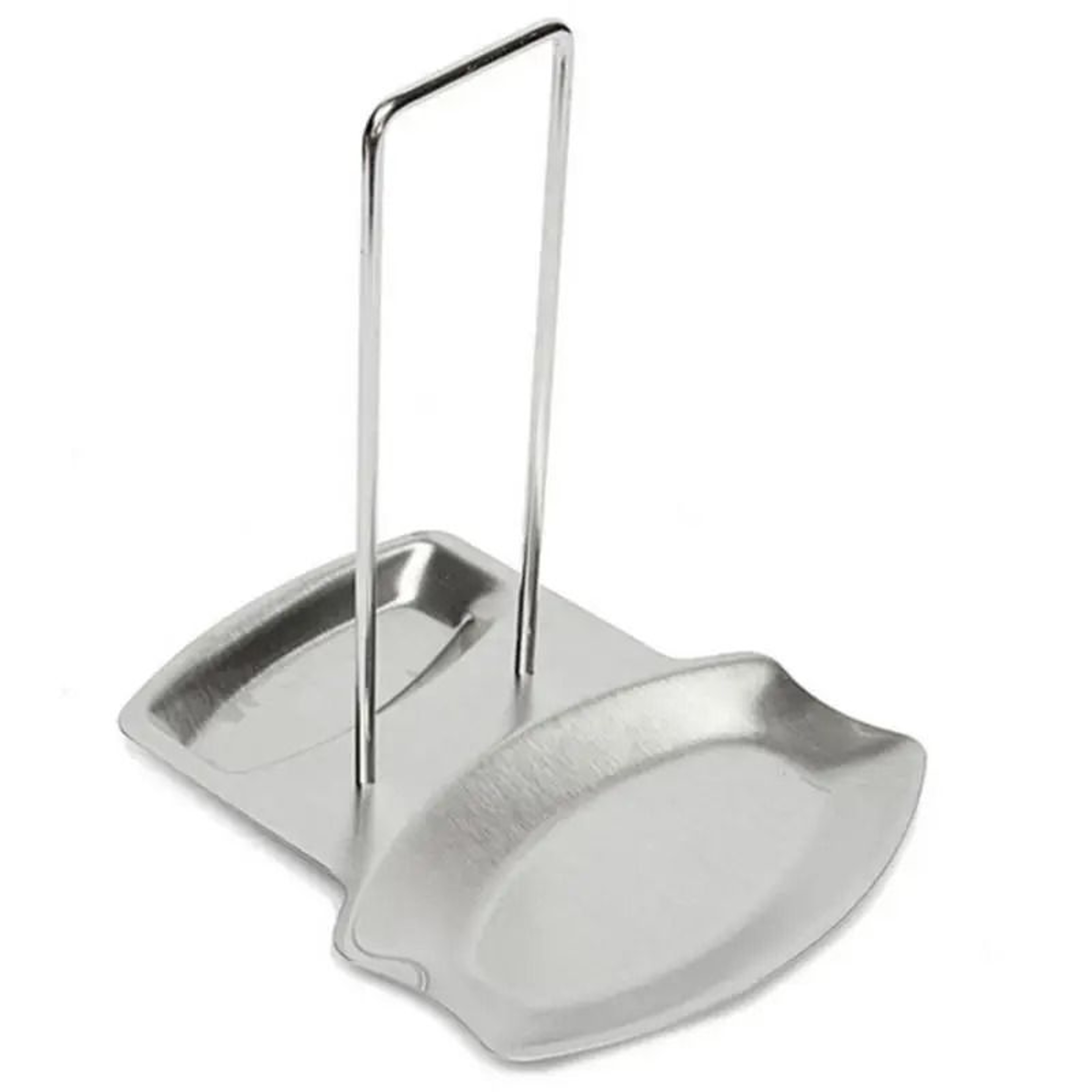 Stainless Steel Pot Lid Shelf And Countertop Spoon Rest Organizer 7