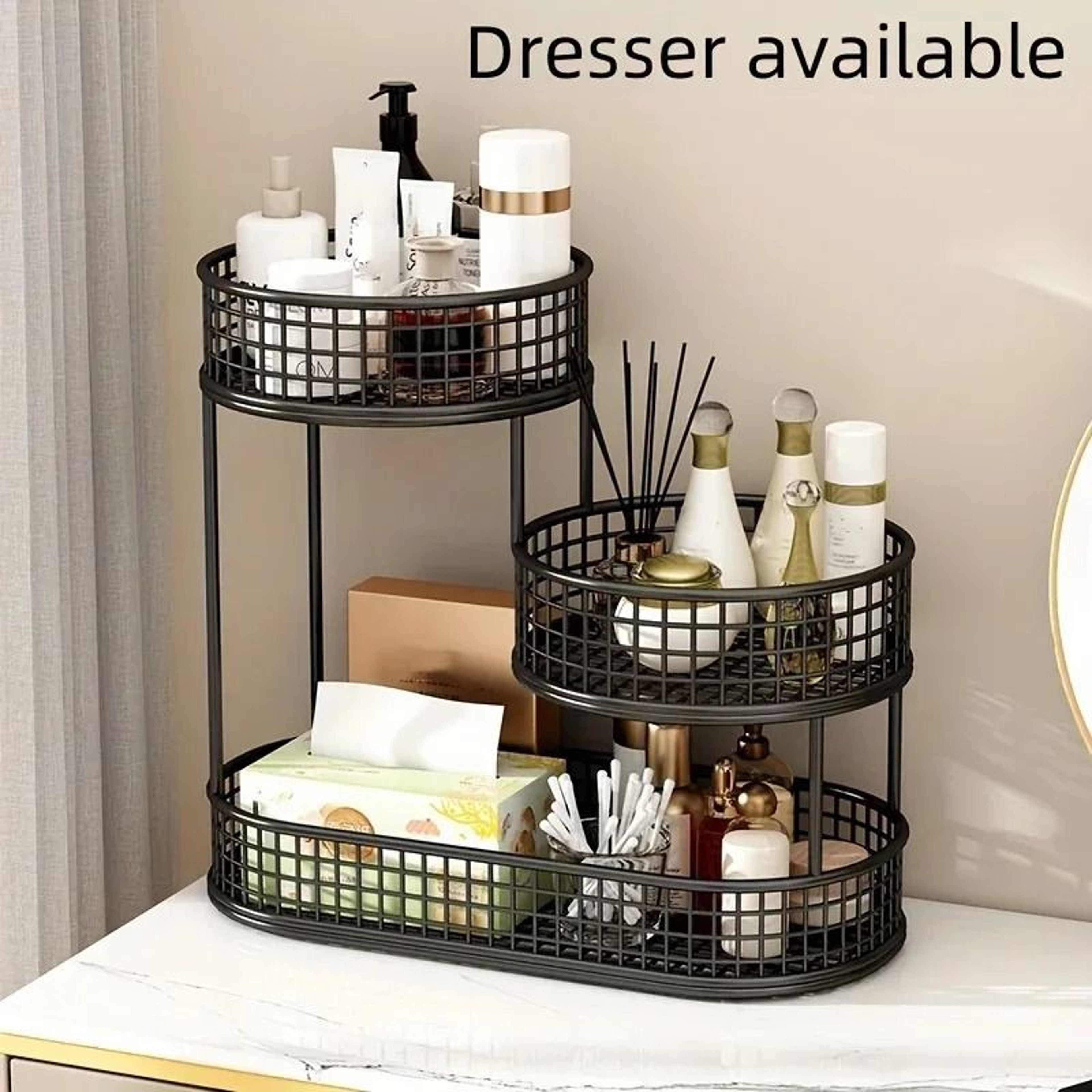 Stackable MultiLayer Fruit Basket  Kitchen Storage Rack 2