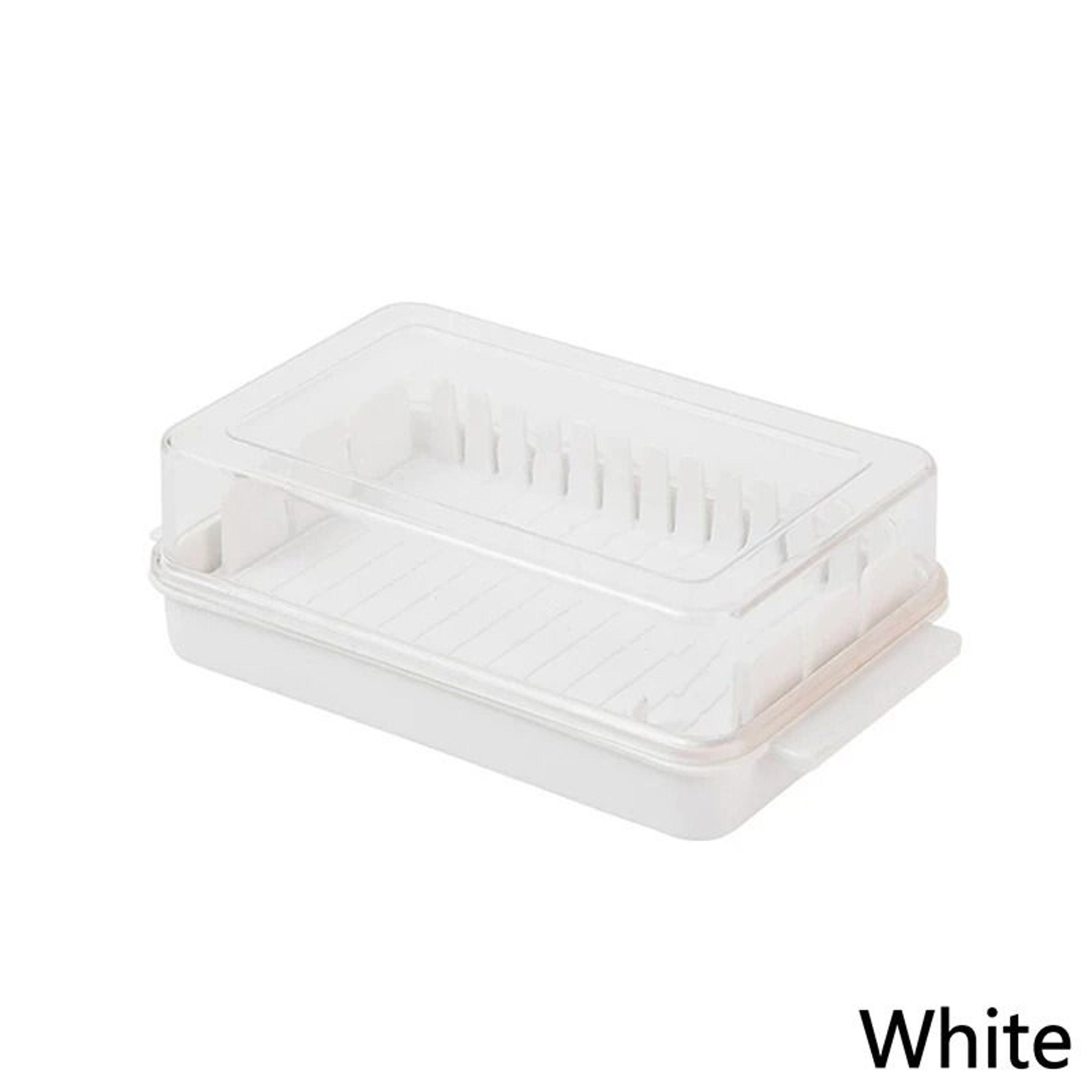 Butter  Cheese Storage Box With Cutting Guide Lid 6