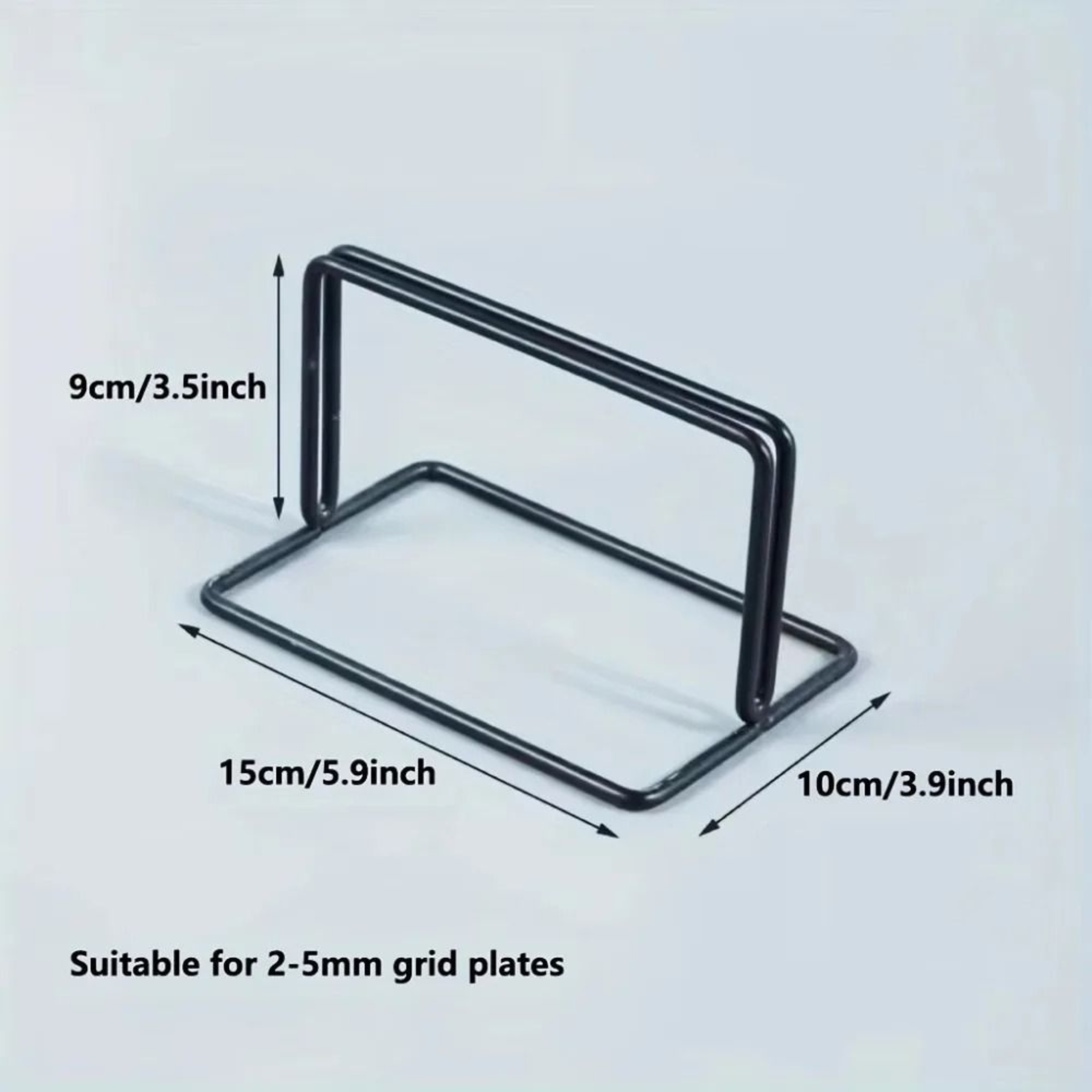 Modern Metal Grid Panel Display Brackets  Desktop Stands 8