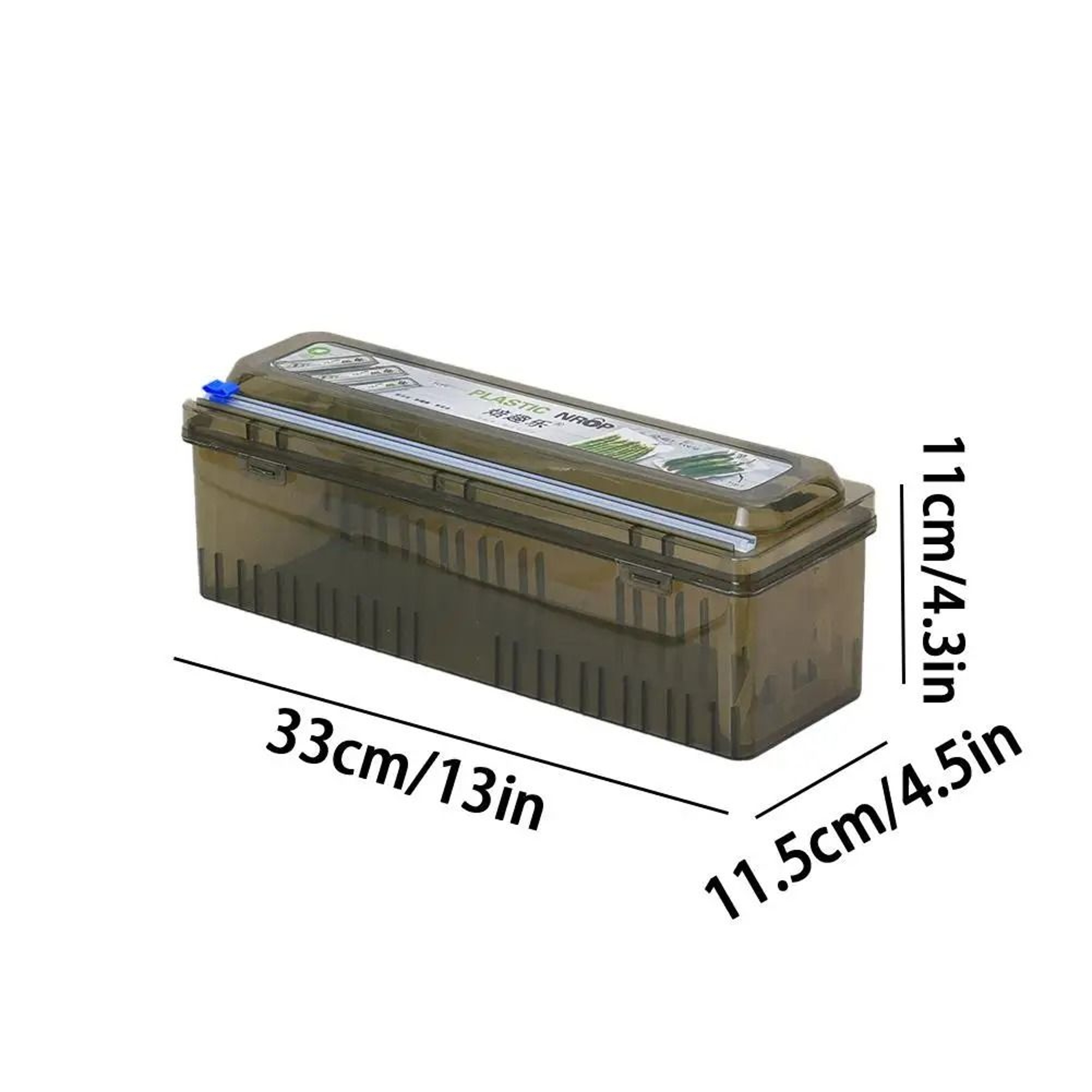 Magnetic Tea Grey PET Cling Film  Foil Dispenser 5
