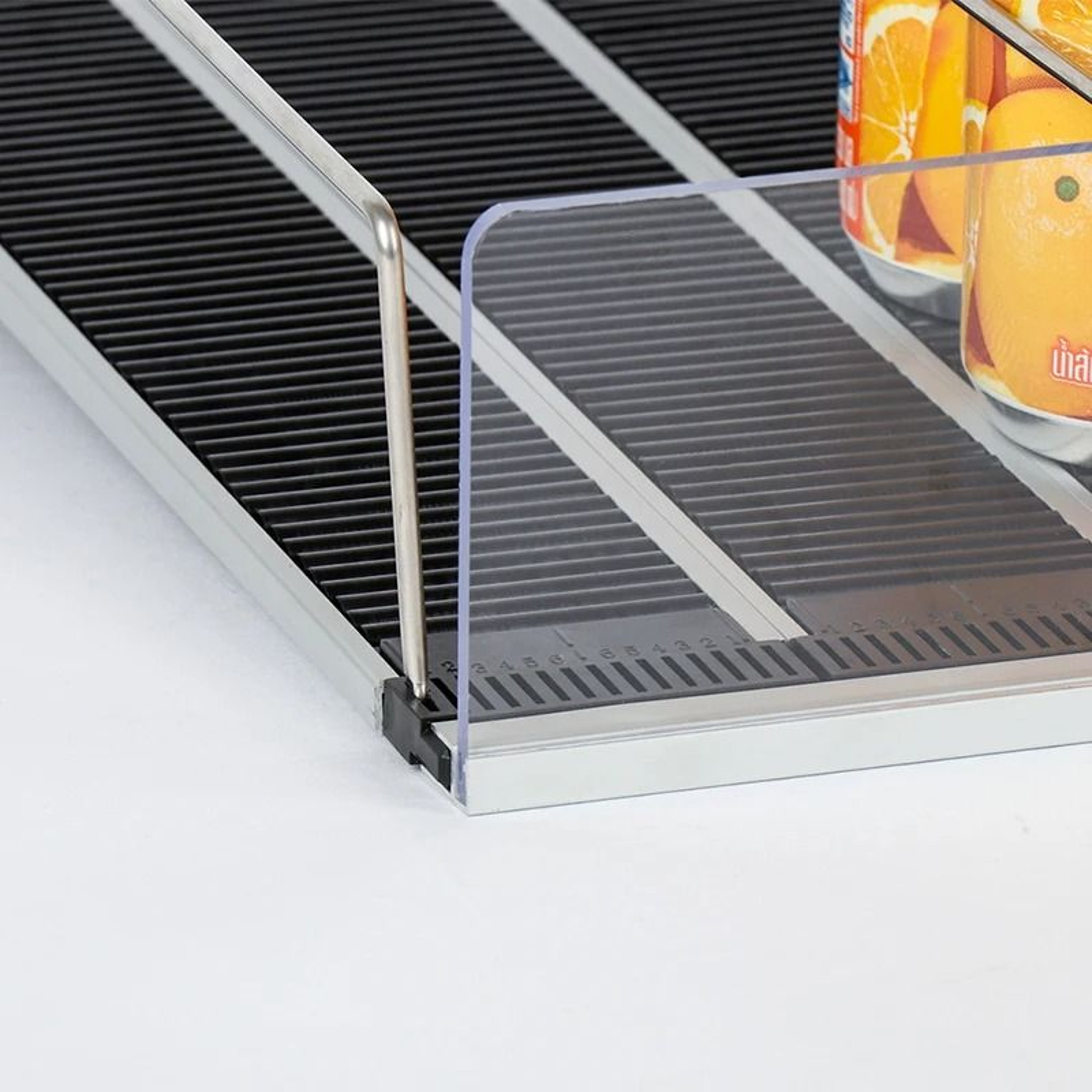 Refrigerator GravityFeed Beverage Roller Rack  Cooler Basket 2