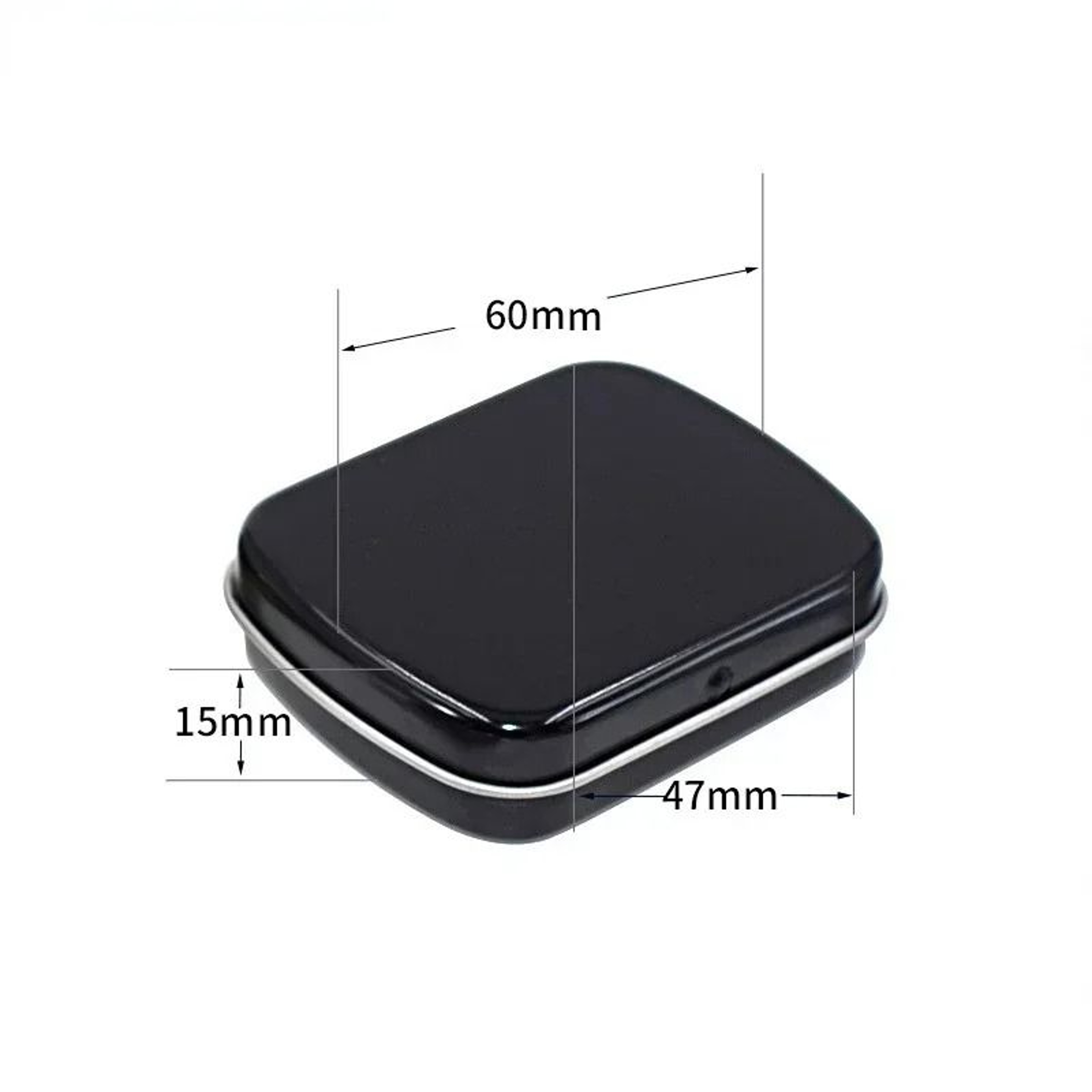 Portable Mini Metal Storage Tin Box Set 12Piece 2