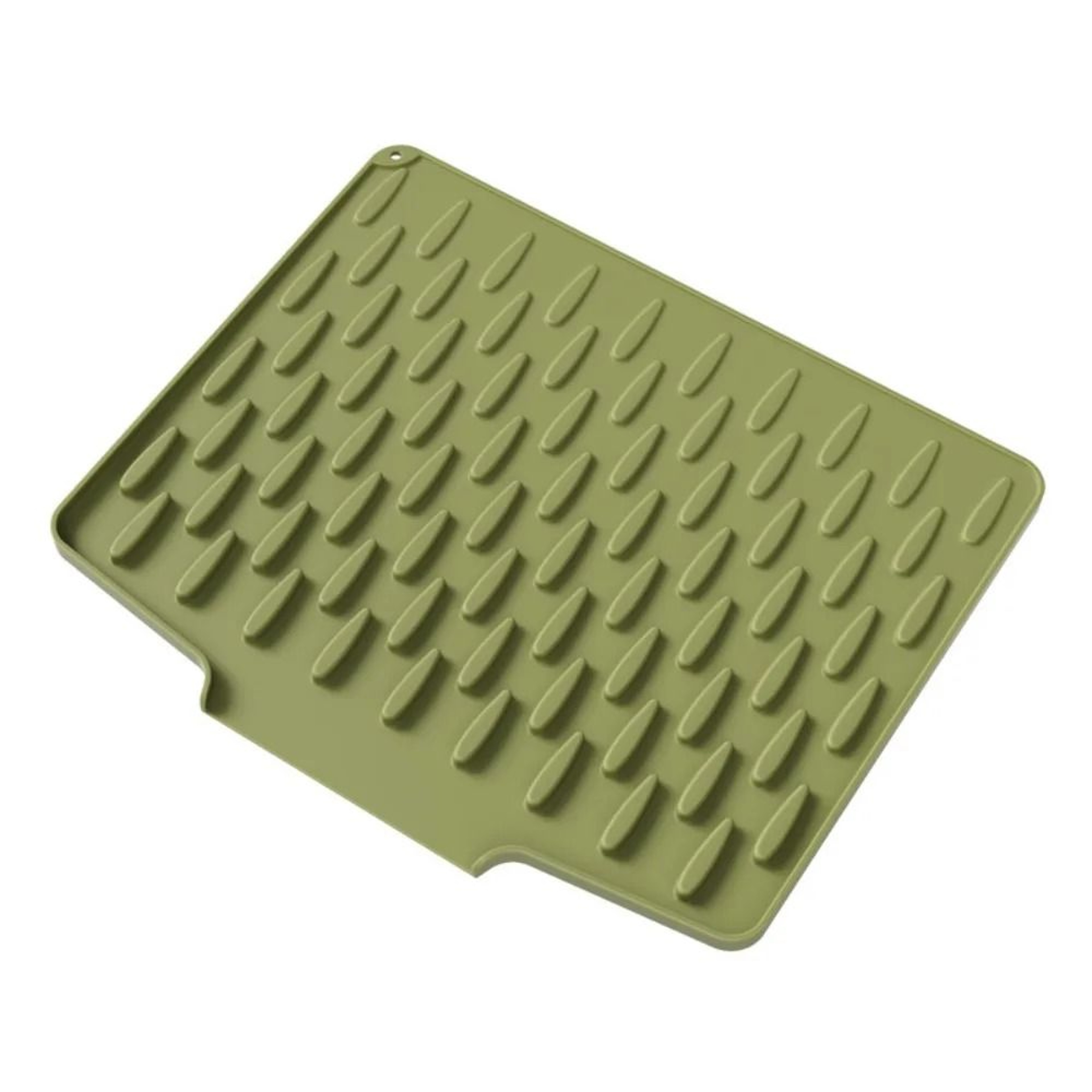 Large NonSlip Silicone Drainage  Dish Drying Mat 8