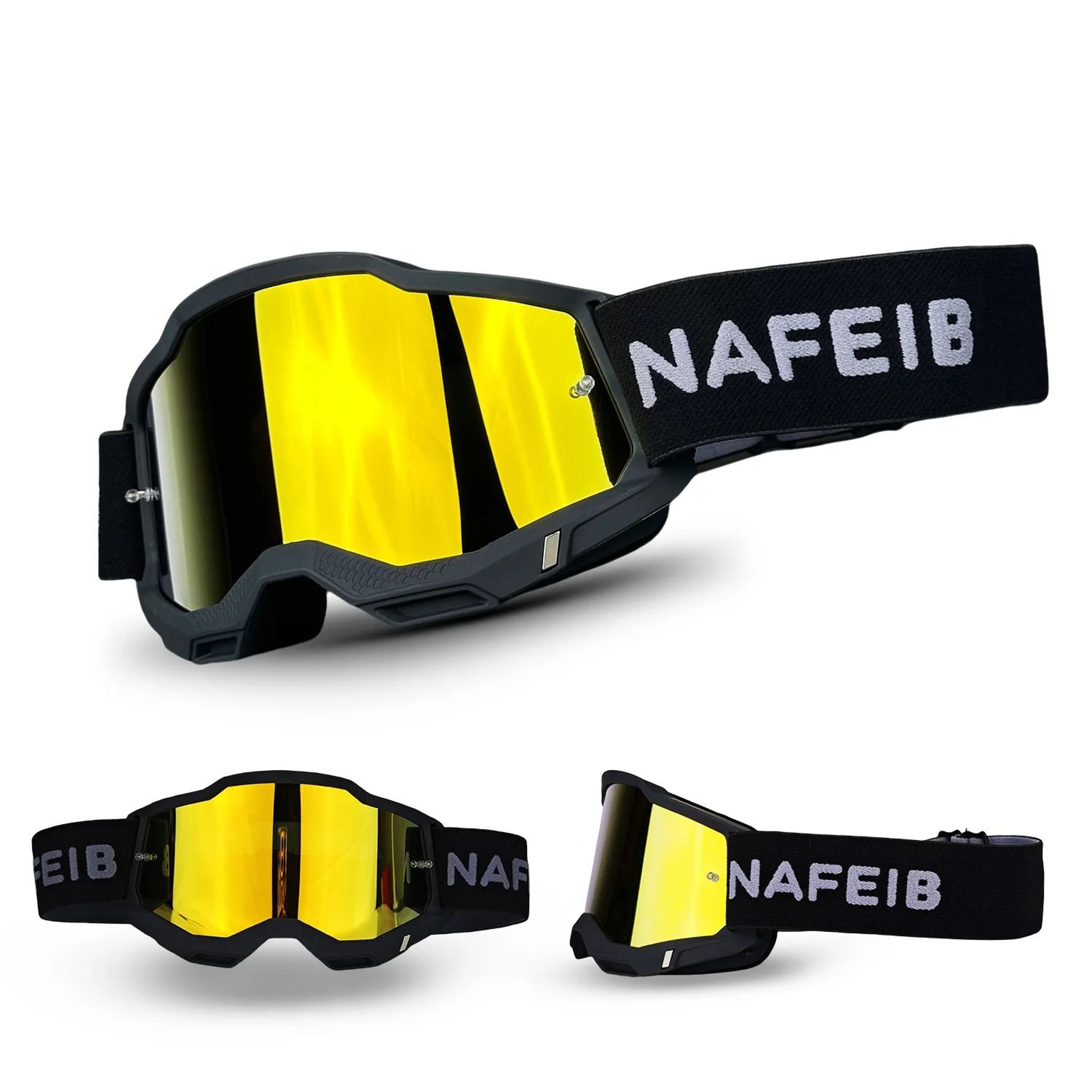 UltraCompact UV400 Motocross  OffRoad Sports Goggles 9