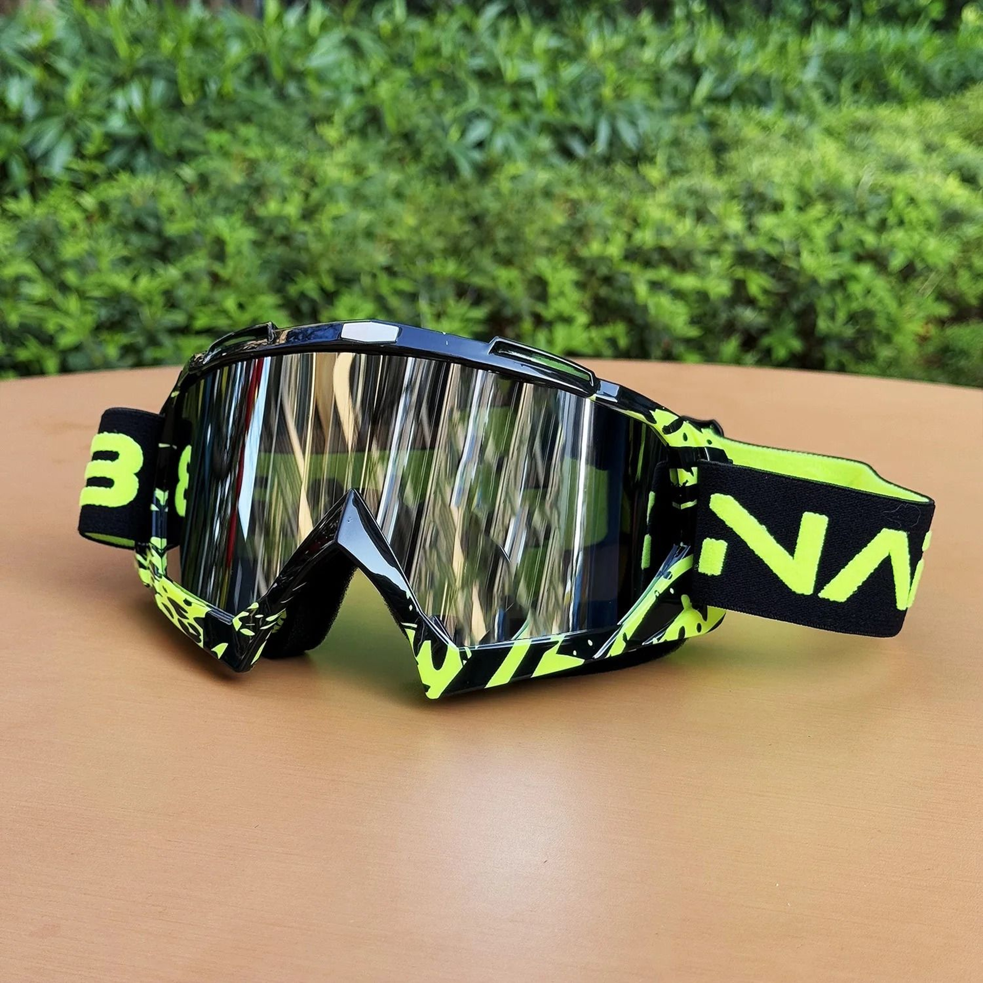 NAFEIB Performance AntiImpact Motocross  OffRoad Goggles 2