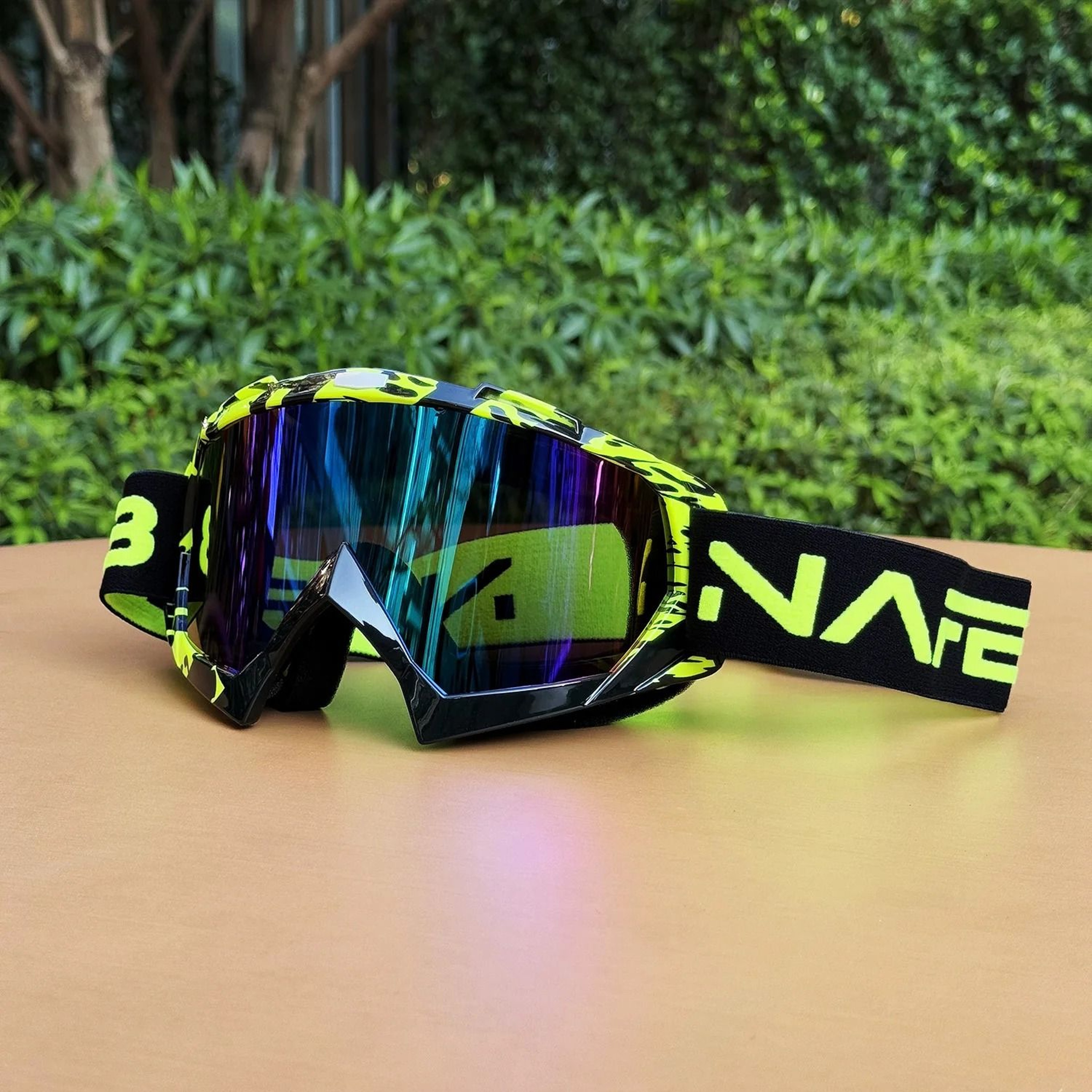 NAFEIB Performance AntiImpact Motocross  OffRoad Goggles 18