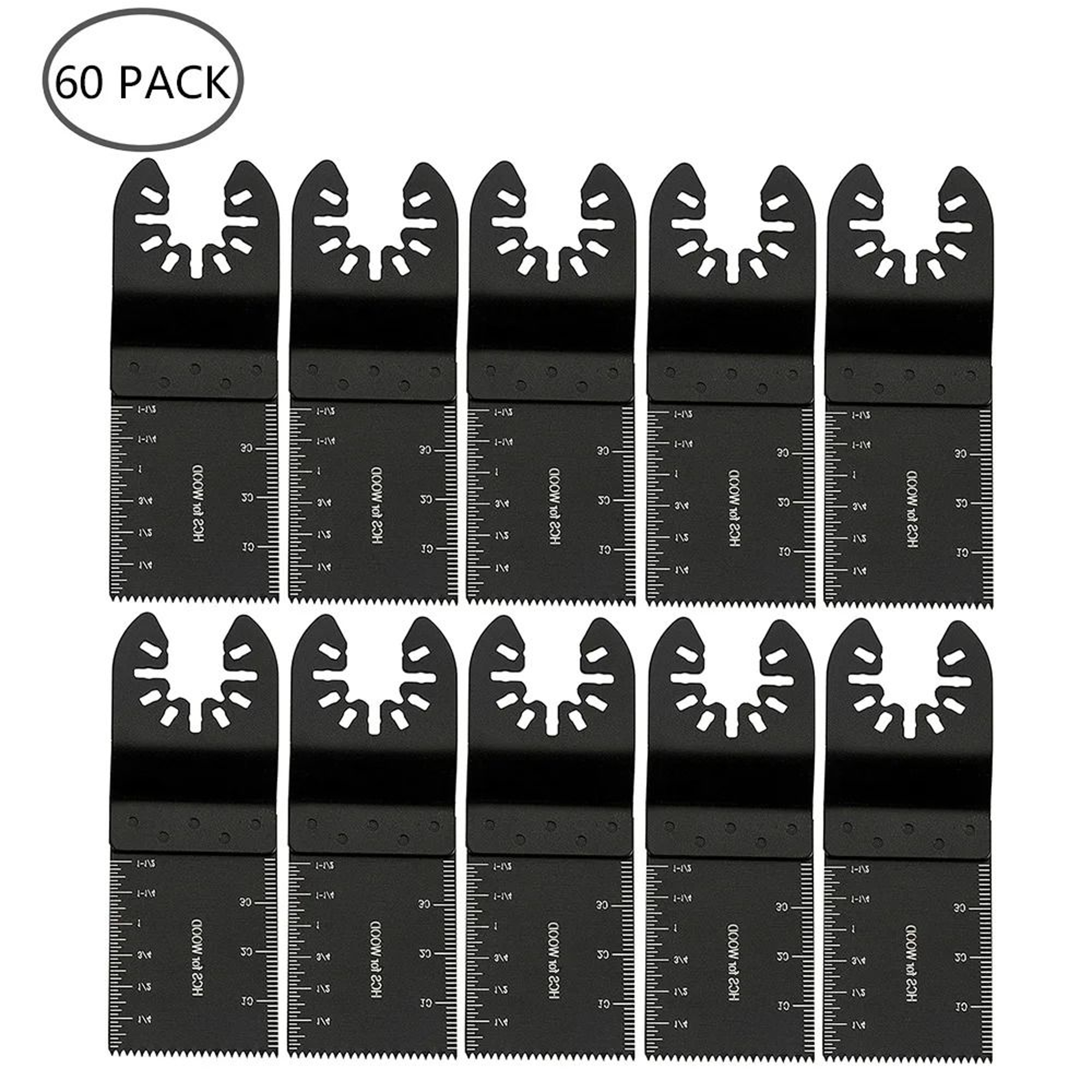 Universal Oscillating MultiTool Saw Blade Set 10