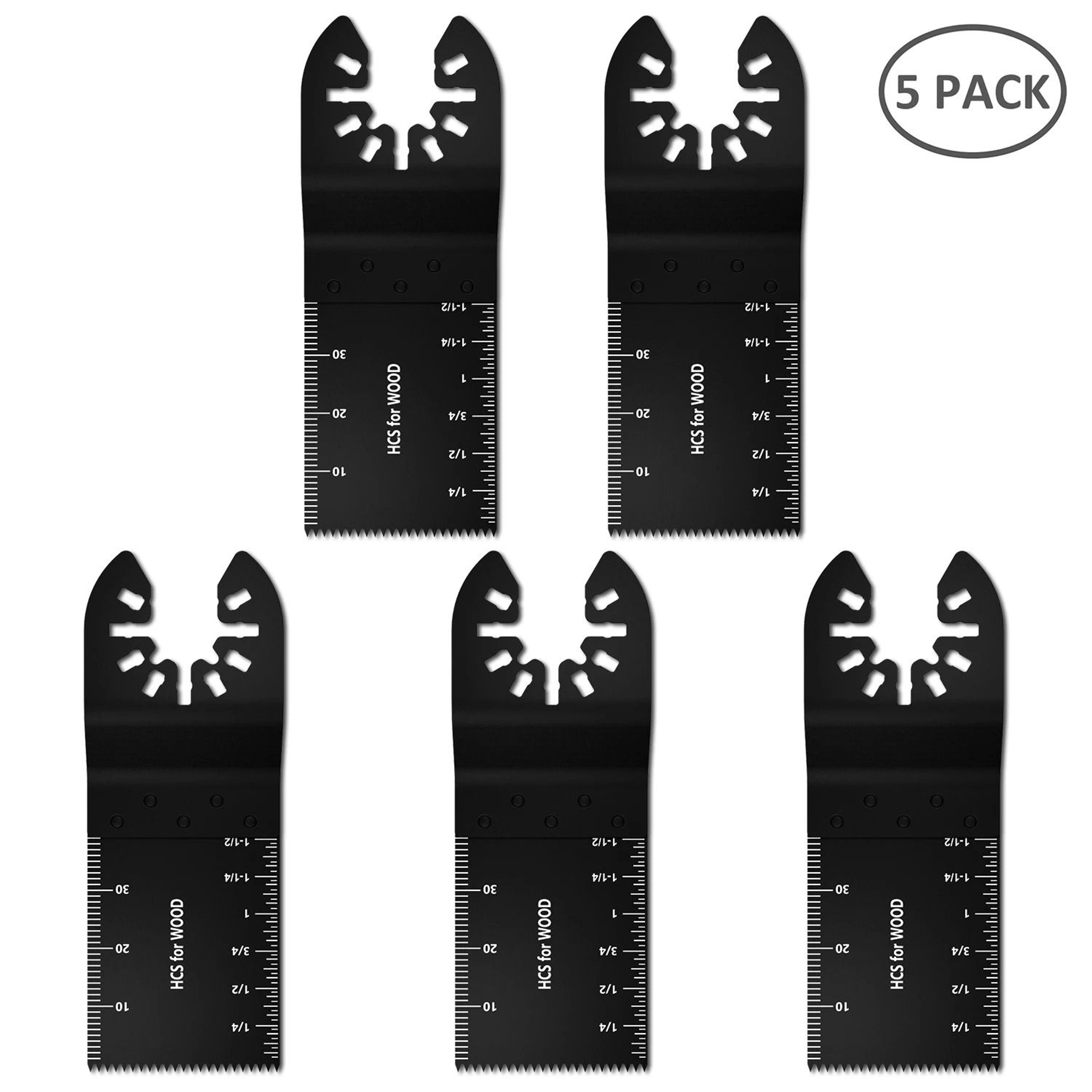 Universal Oscillating MultiTool Saw Blade Set 7