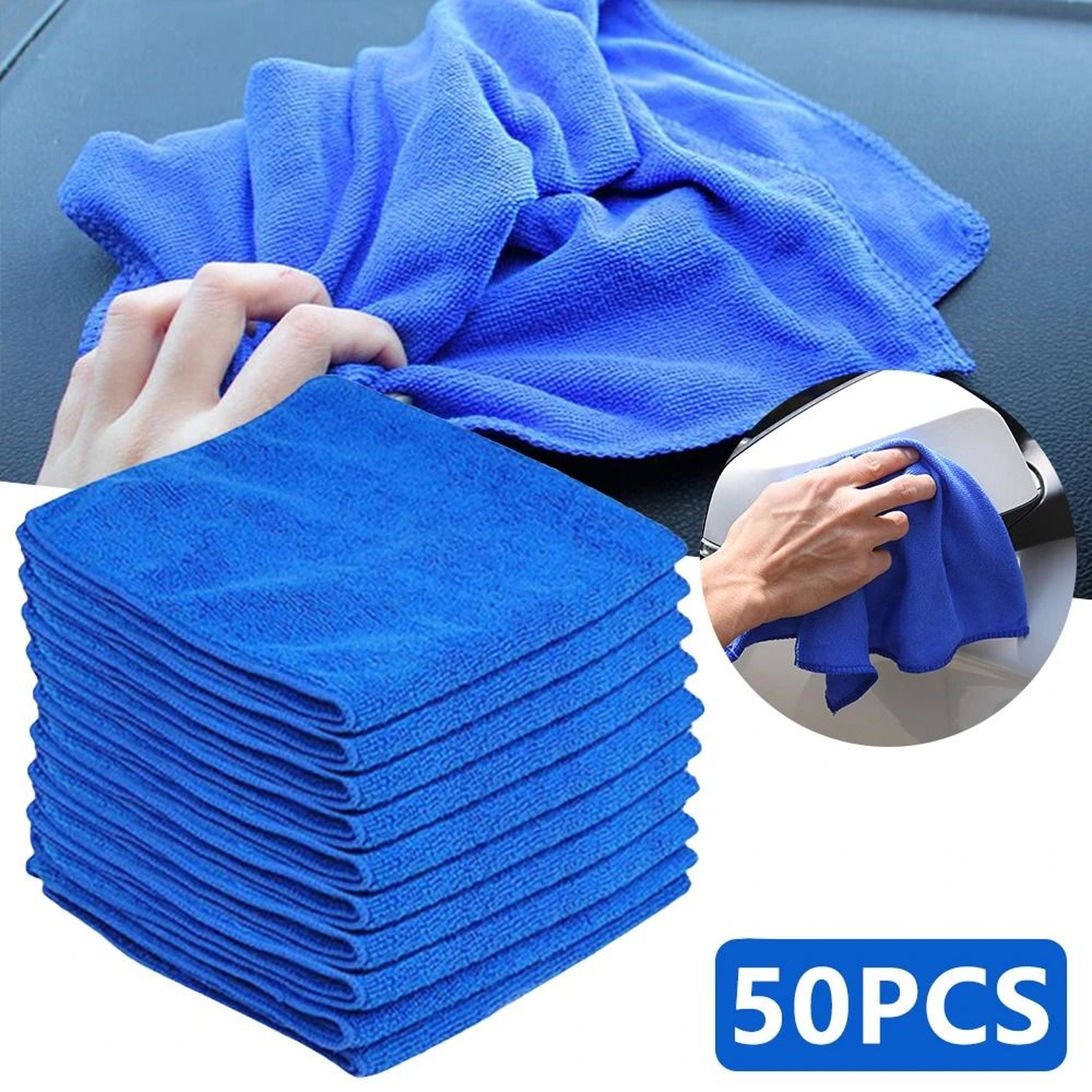 UltraAbsorbent LintFree Microfiber Cleaning Cloths 3