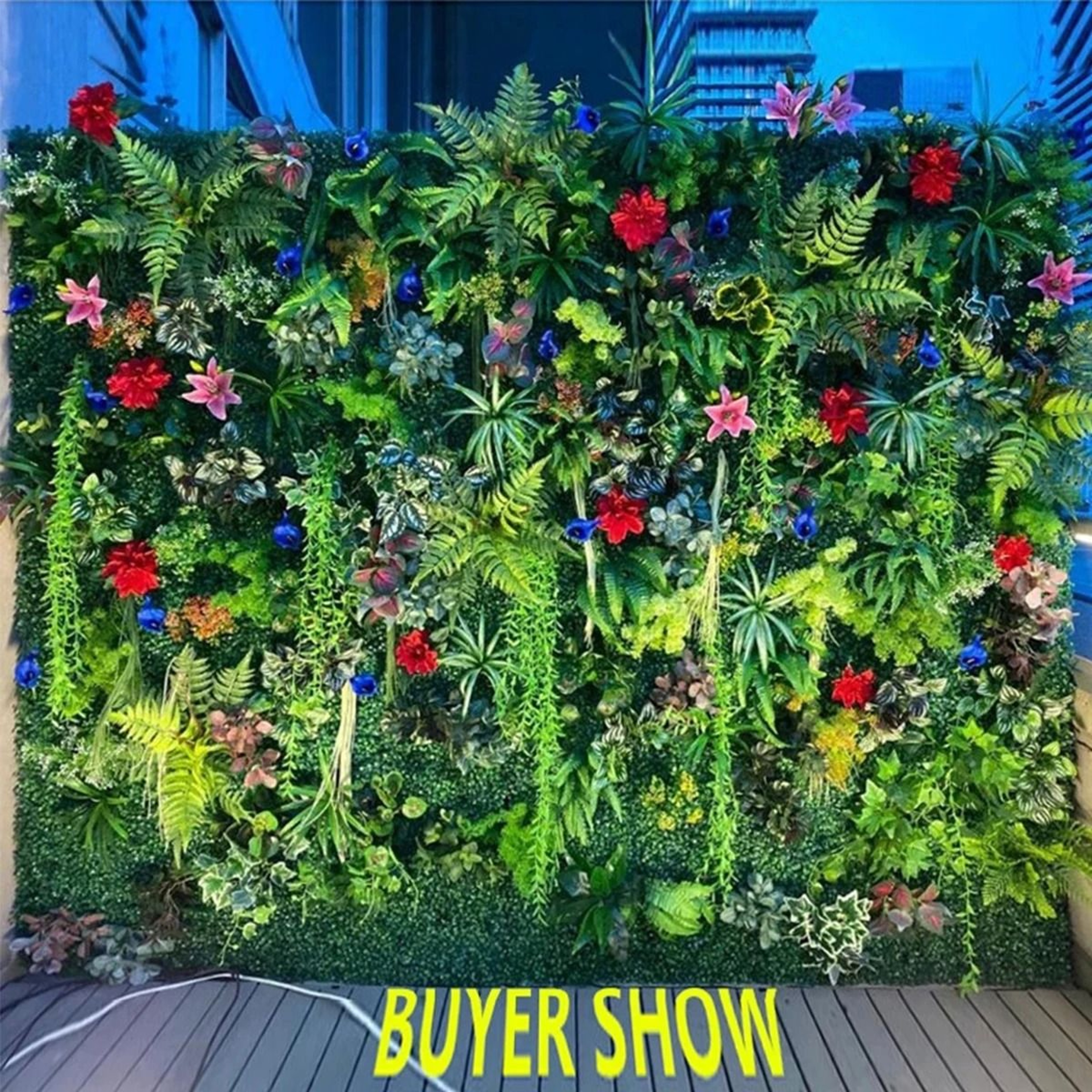 Artificial Plant Wall Panel Backdrop 1