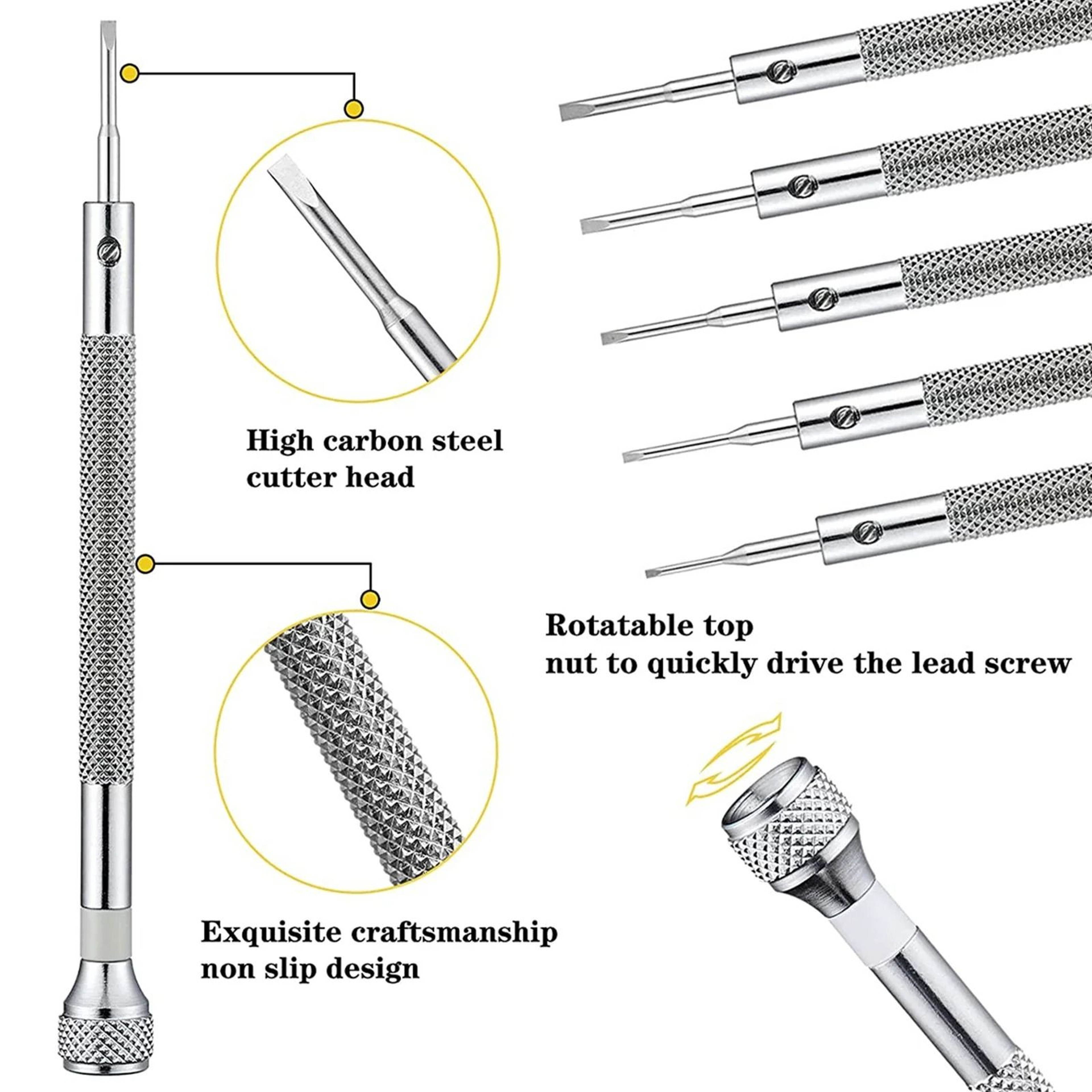Precision Micro Screwdriver Set 06mm  20mm 1