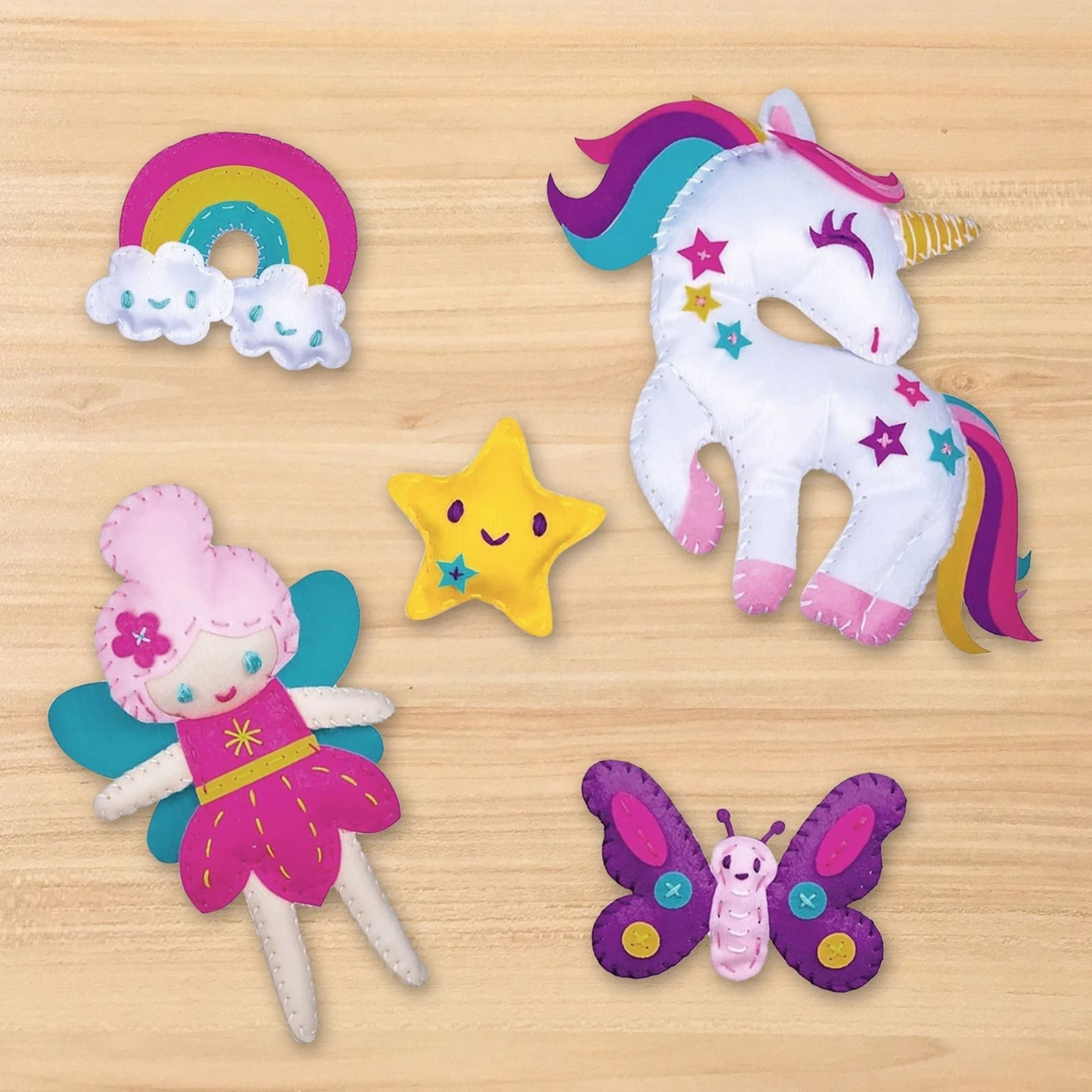 DIY Felt Sewing Craft Kit For Beginners 4