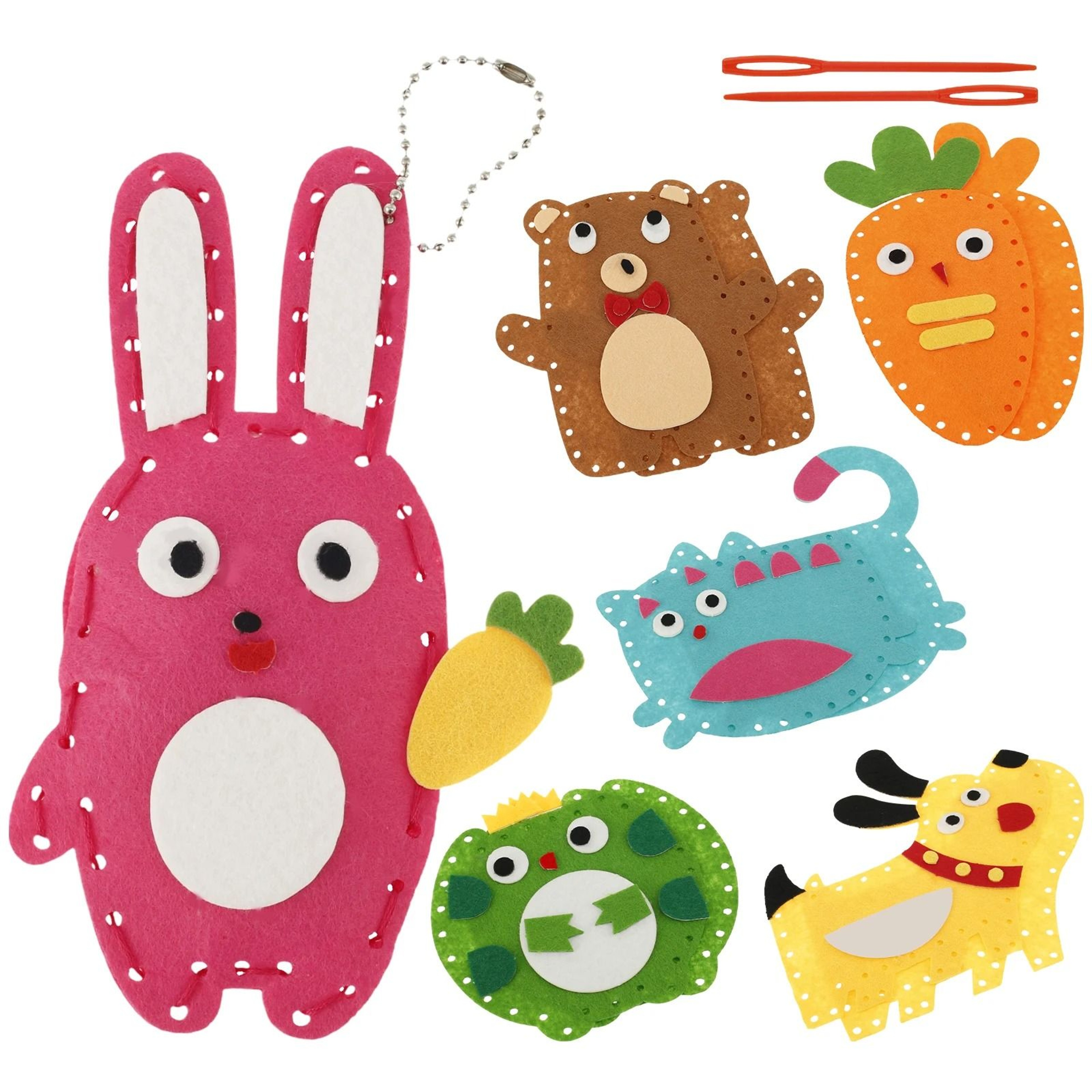 Kids Cute Animal Sewing Craft Kit 0
