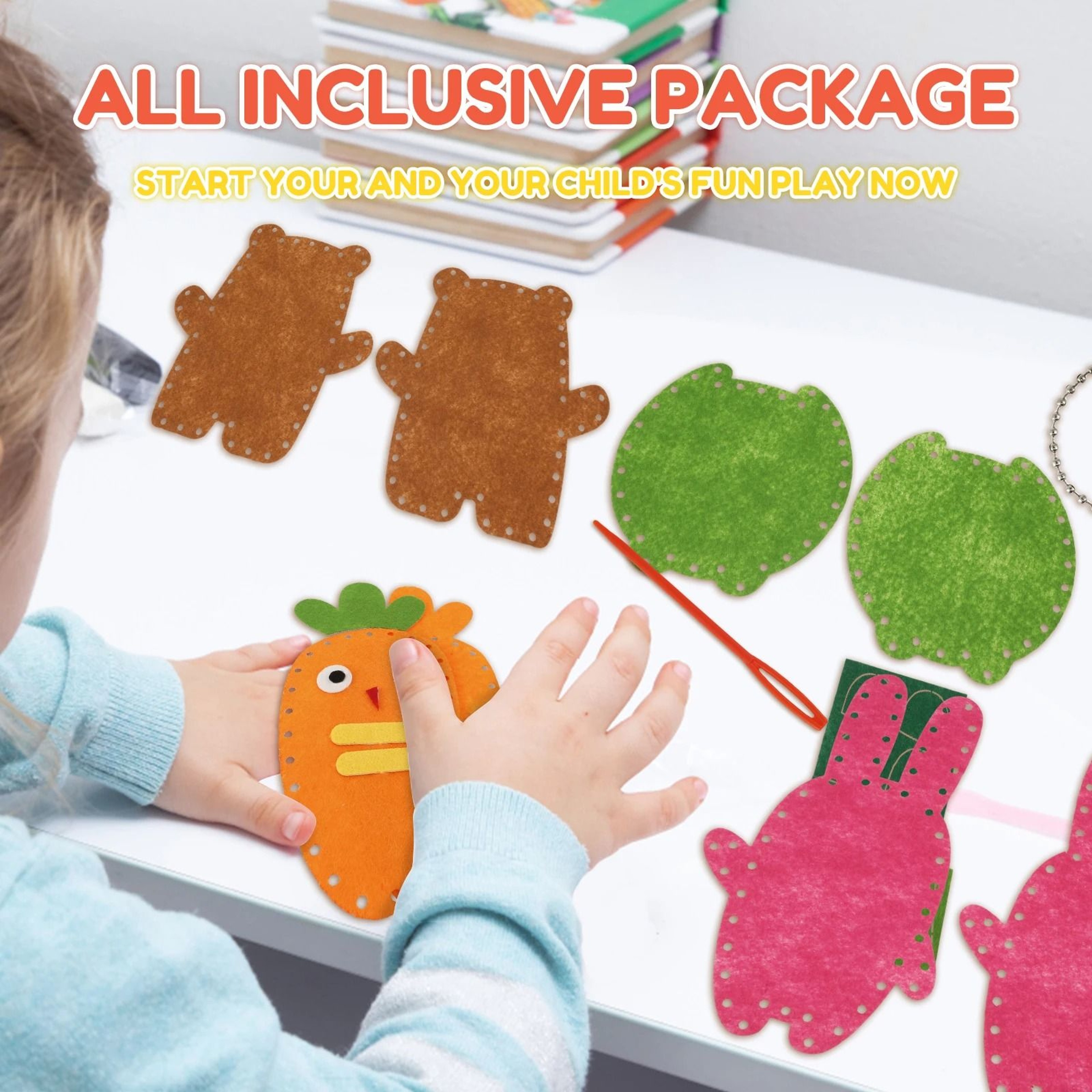Kids Cute Animal Sewing Craft Kit 4