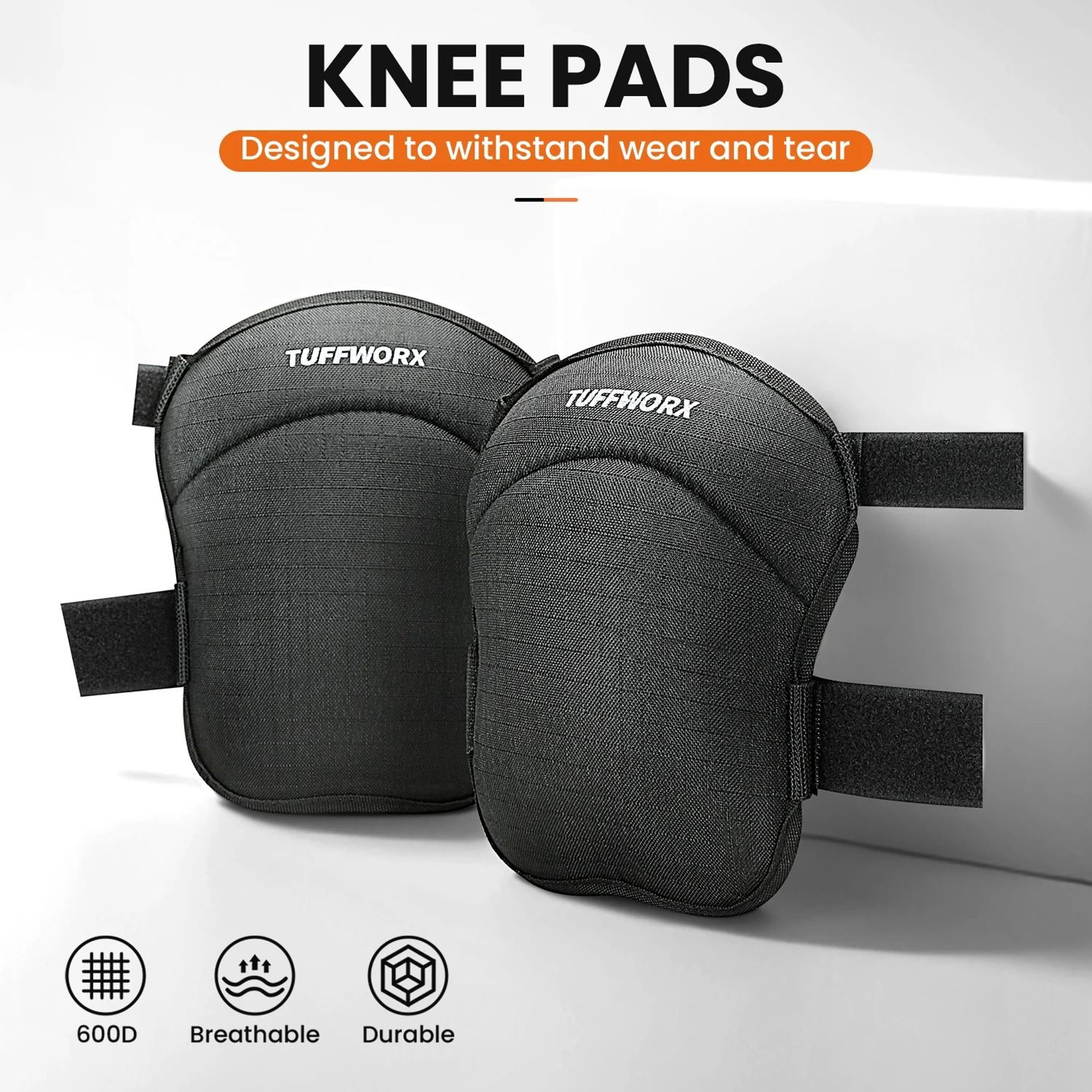 Universal ComfortFlex Adjustable Gardening And Flooring Knee Pads 4