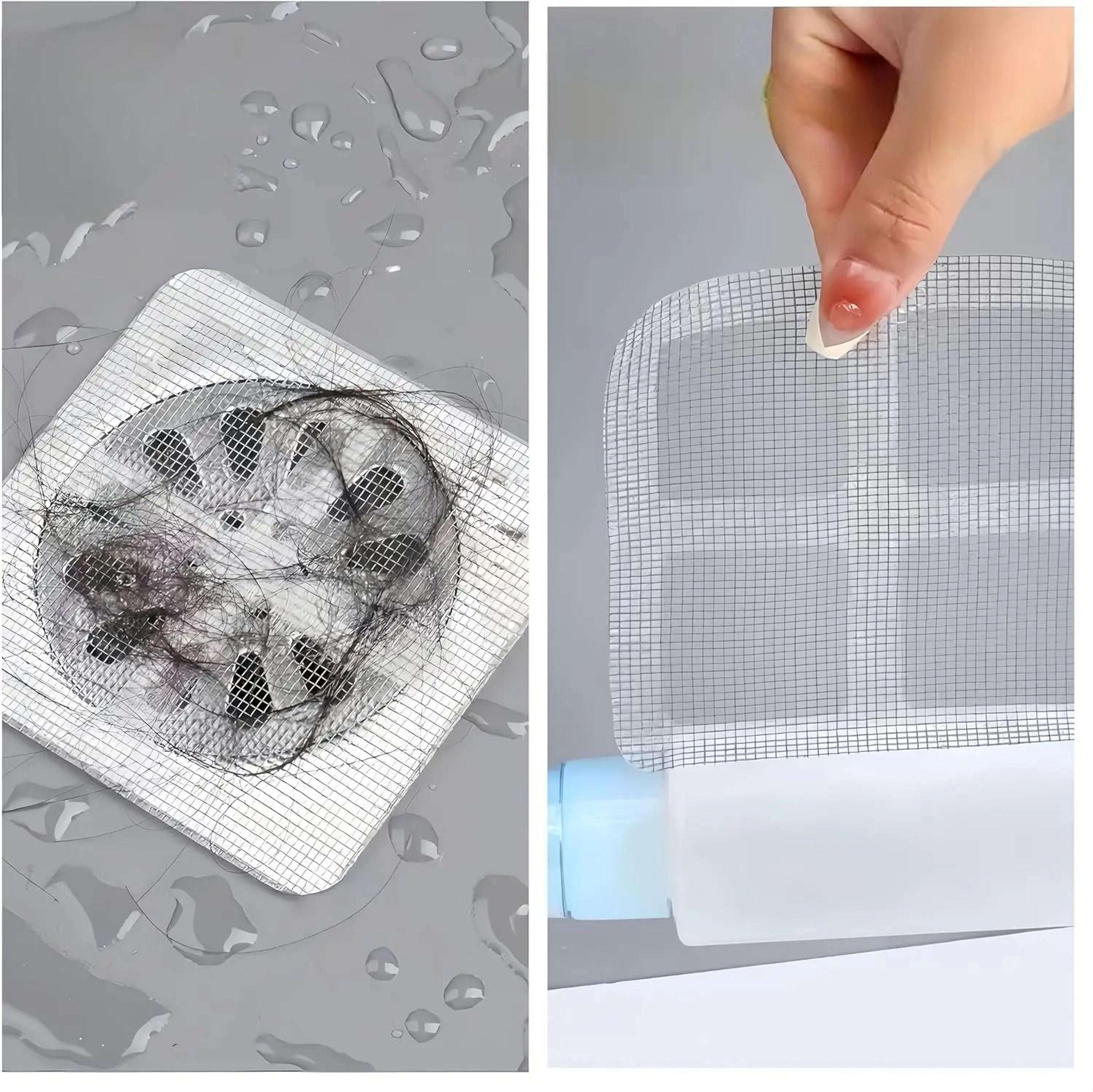 Disposable Hair Catcher And Screen Repair Patch Fleet 1