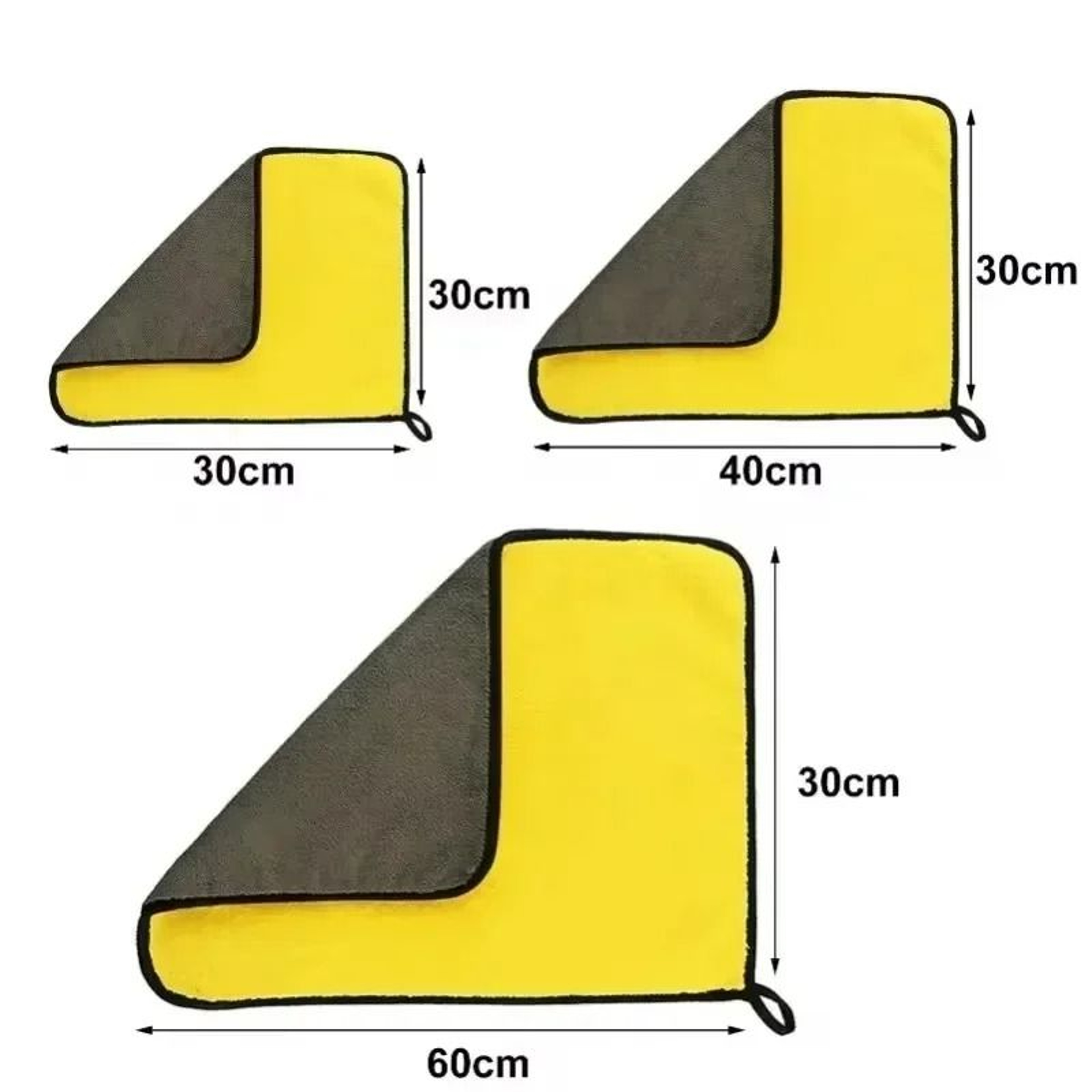 Premium DoubleLayer Thickened Car Cleaning Towels 5