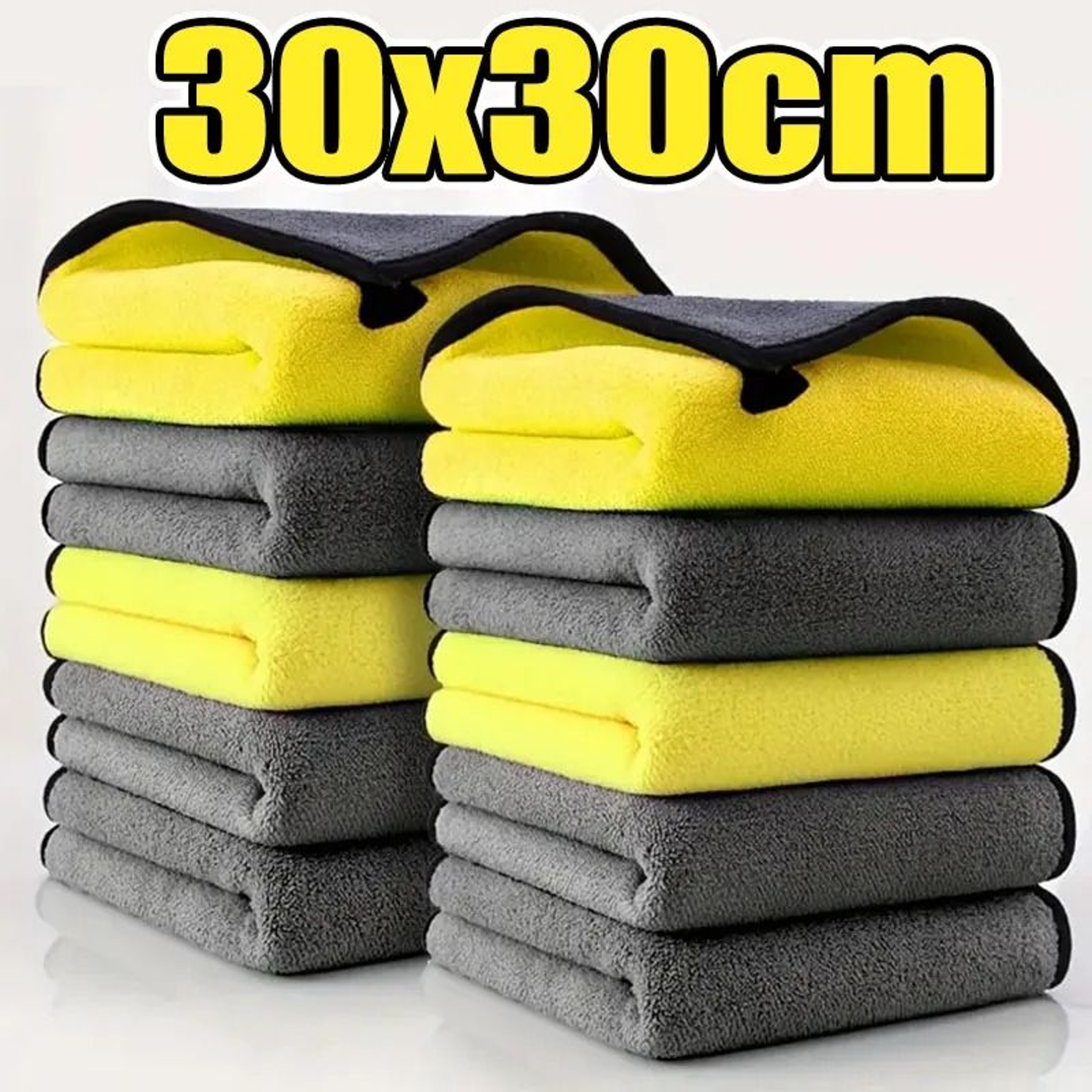 Premium DoubleLayer Thickened Car Cleaning Towels 7
